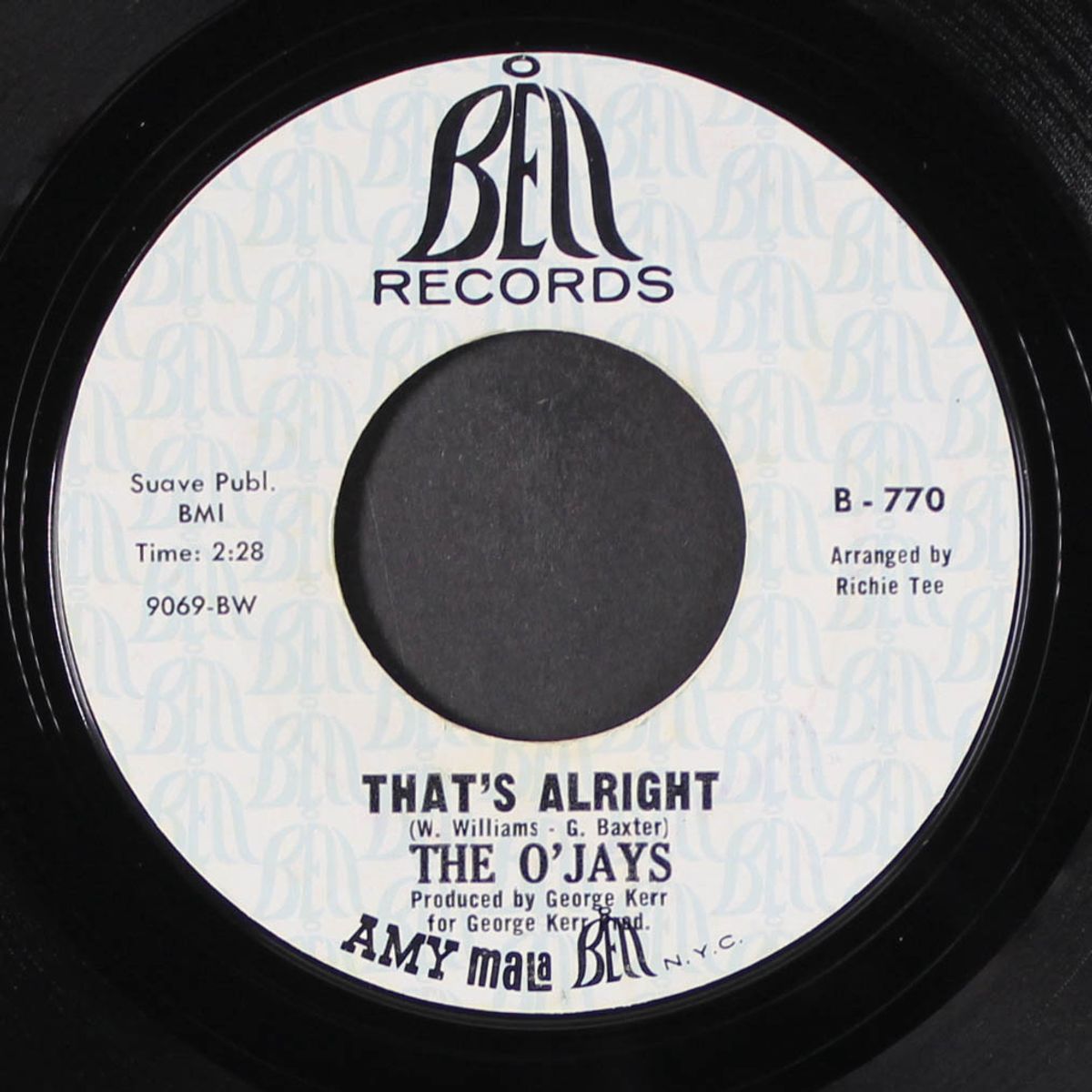 that's alright / don't you know a true love by O'JAYS
