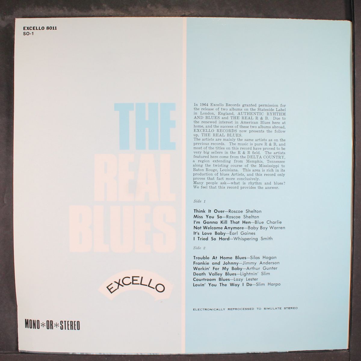 the real blues by VARIOUS