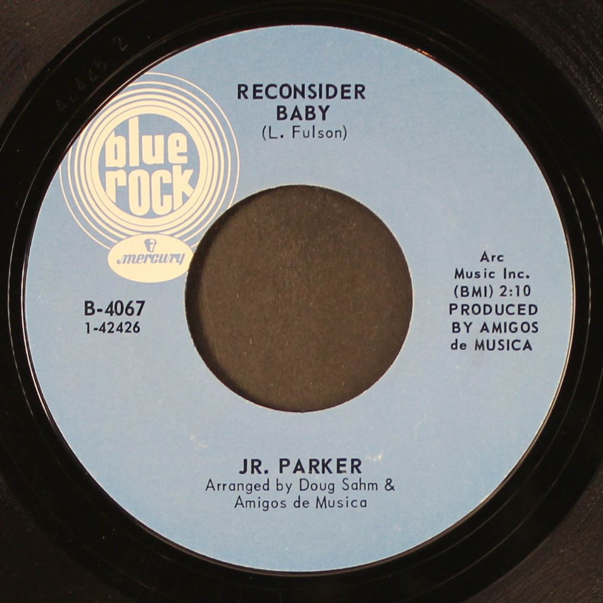 lovin' man on your hands / reconsider baby by JR. PARKER