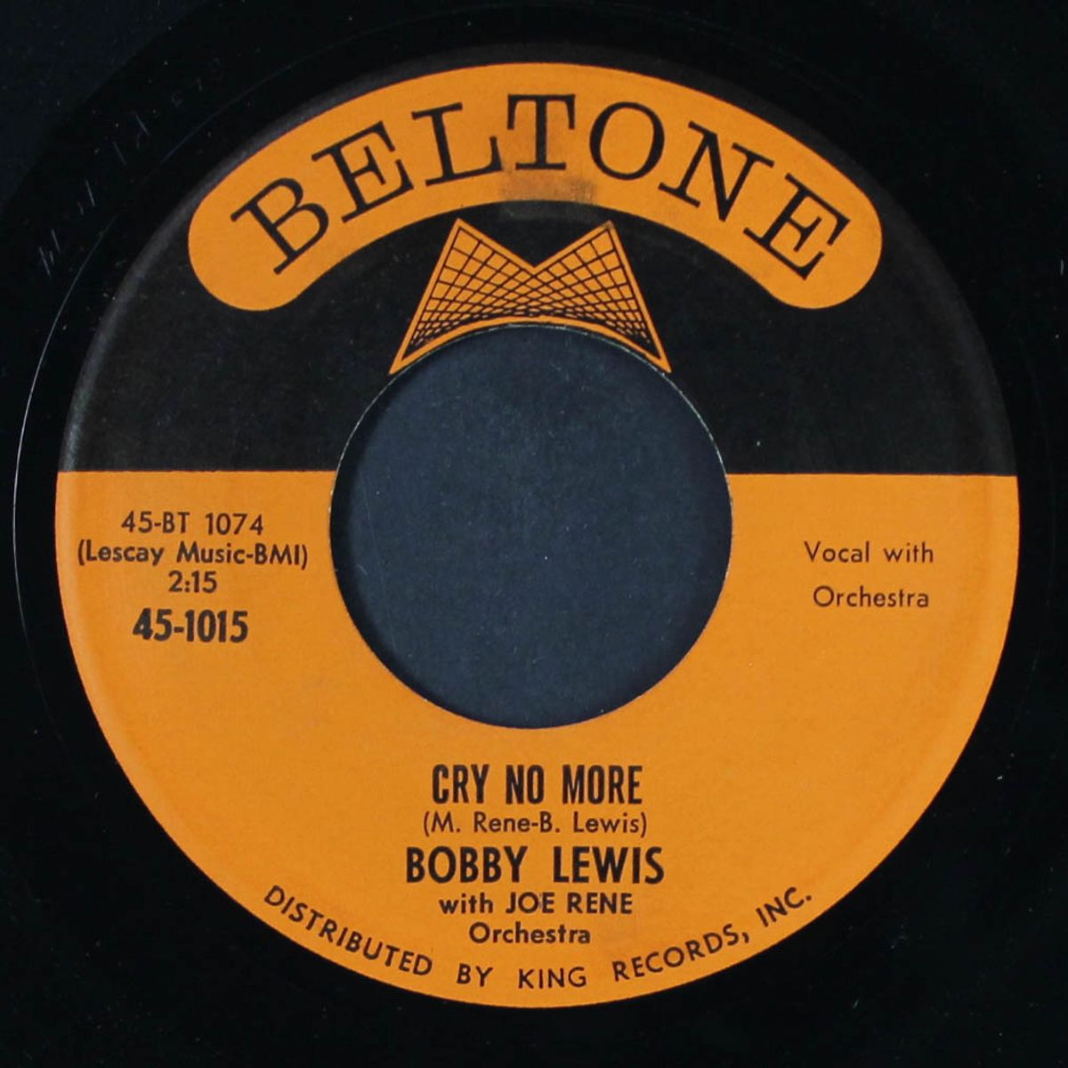 what a walk / cry no more by BOBBY LEWIS