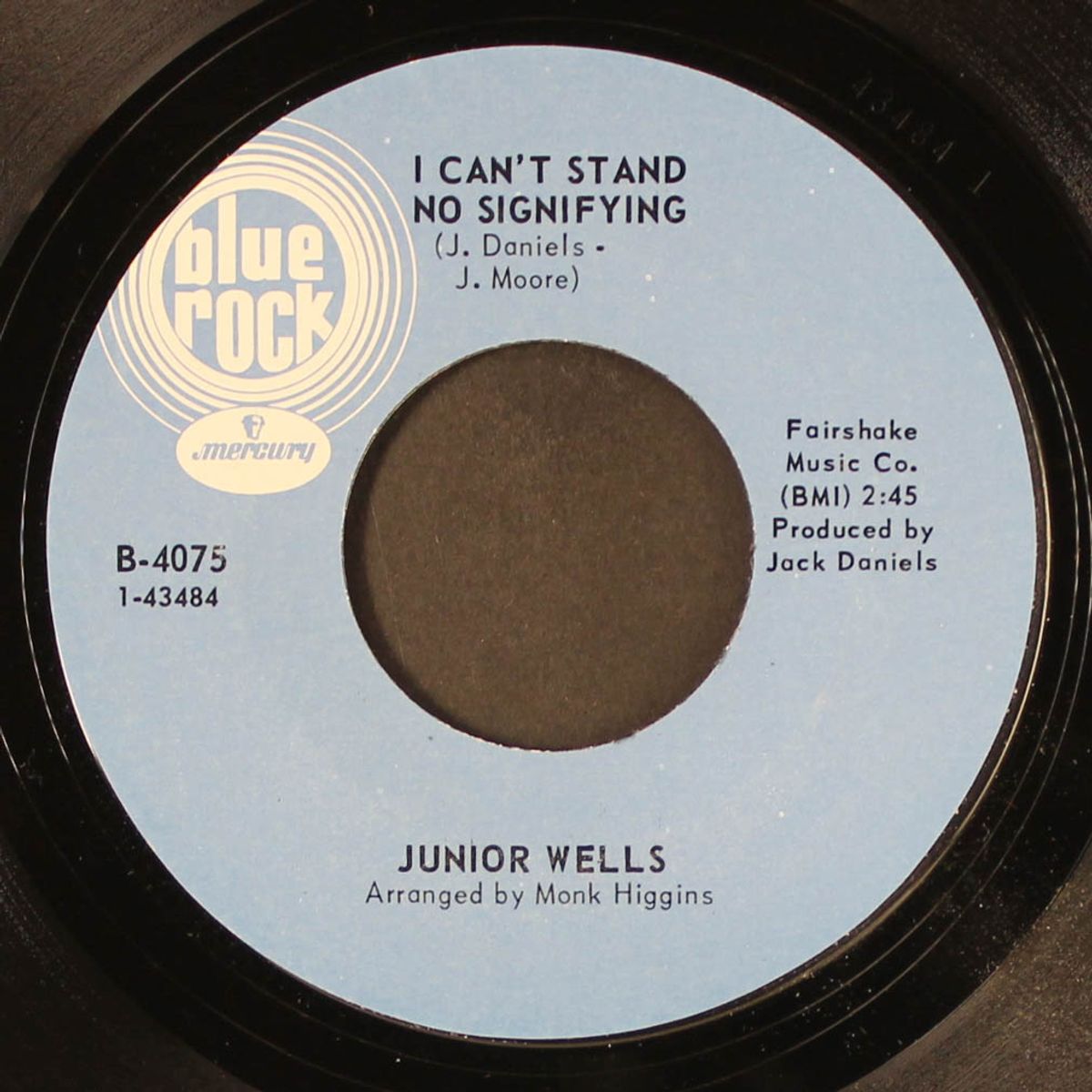 i can't stand no signifying / leave my woman alone by JUNIOR WELLS