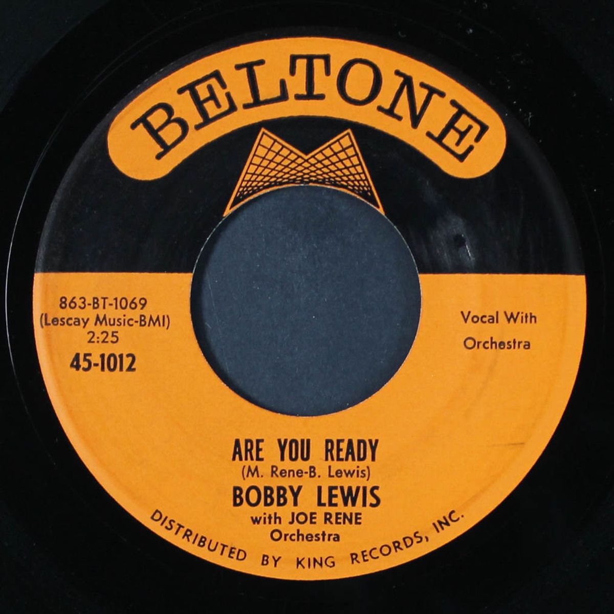 one track mind / are you ready by BOBBY LEWIS