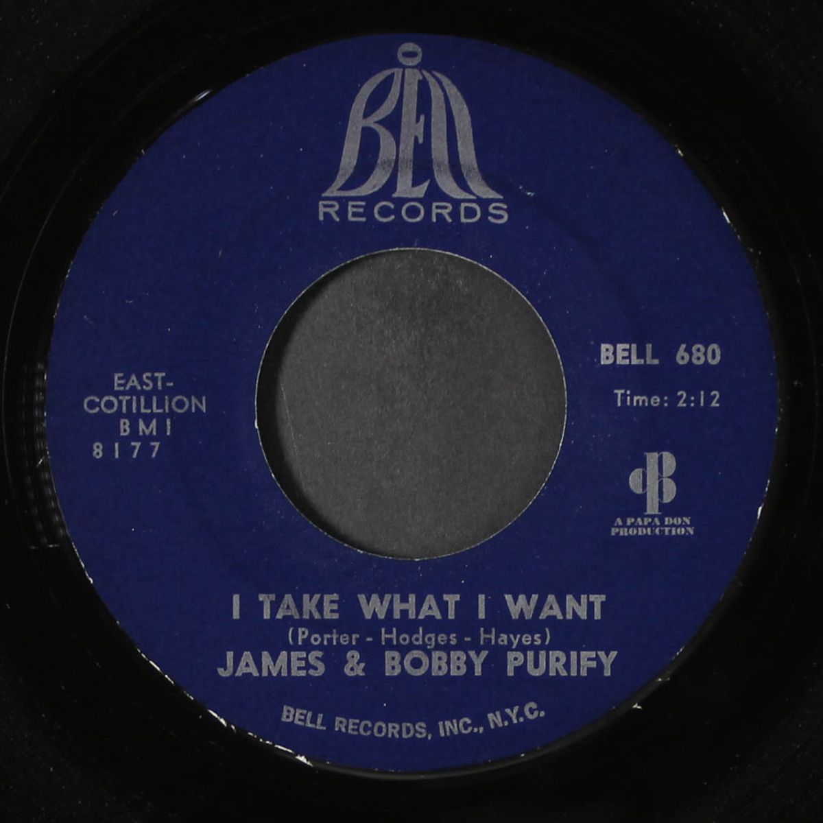 sixteen tons / i take what i want by JAMES & BOBBY PURIFY