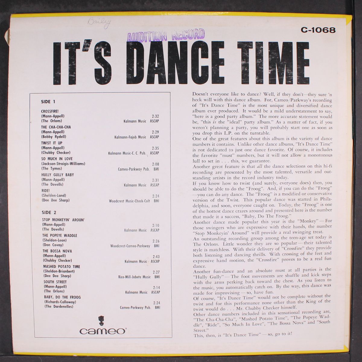 it's dance time by VARIOUS