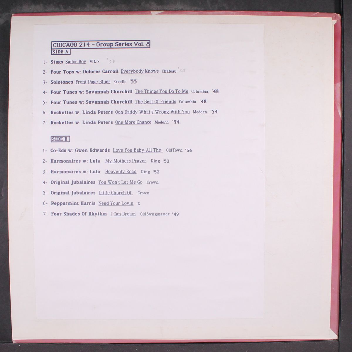 collector's group series, vol. 8 by VARIOUS