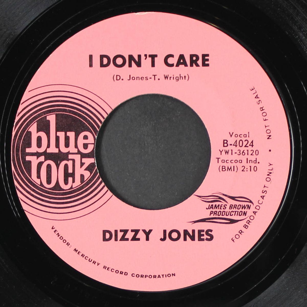 let me talk to you / i don't care by DIZZY JONES