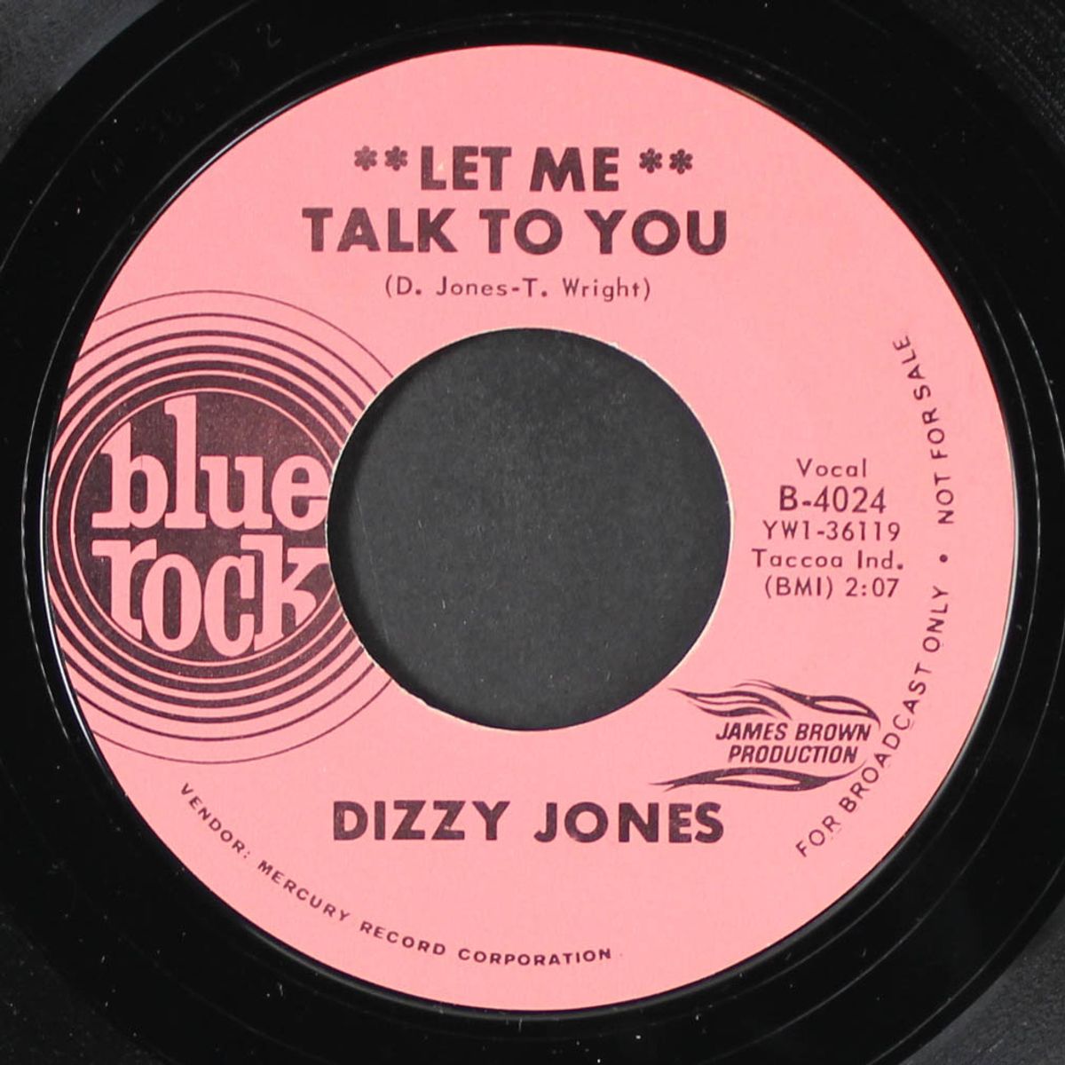 let me talk to you / i don't care by DIZZY JONES