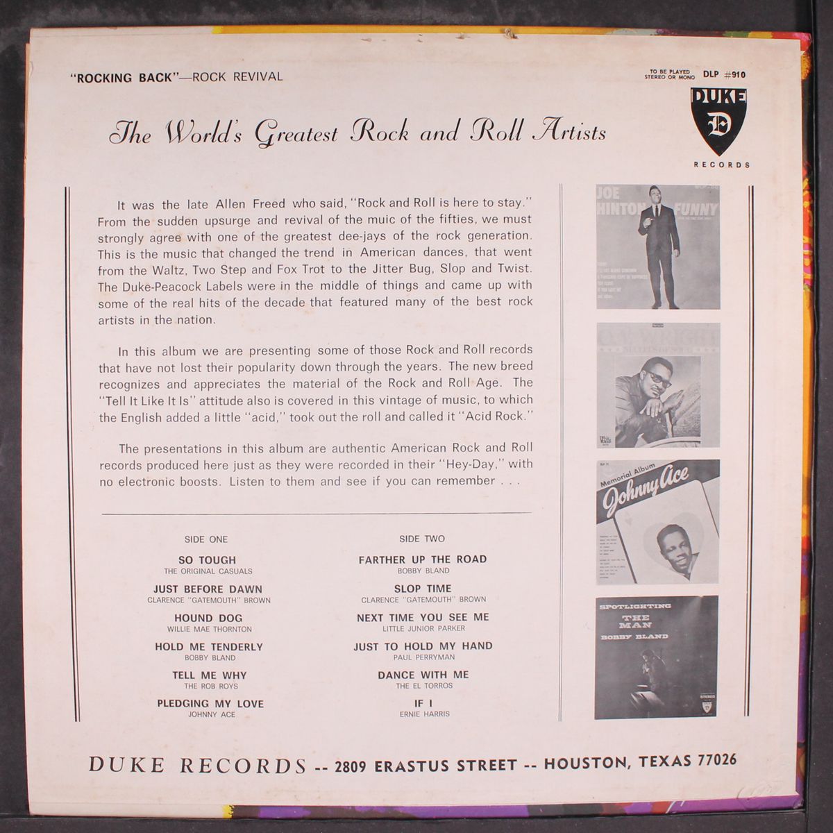 rocking back rock revival by VARIOUS