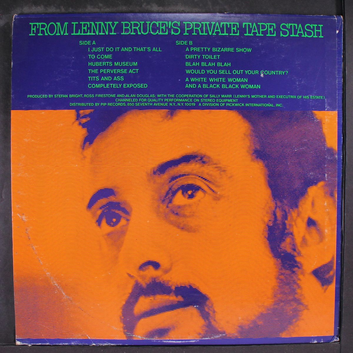 to is a preposition, come is a verb by LENNY BRUCE