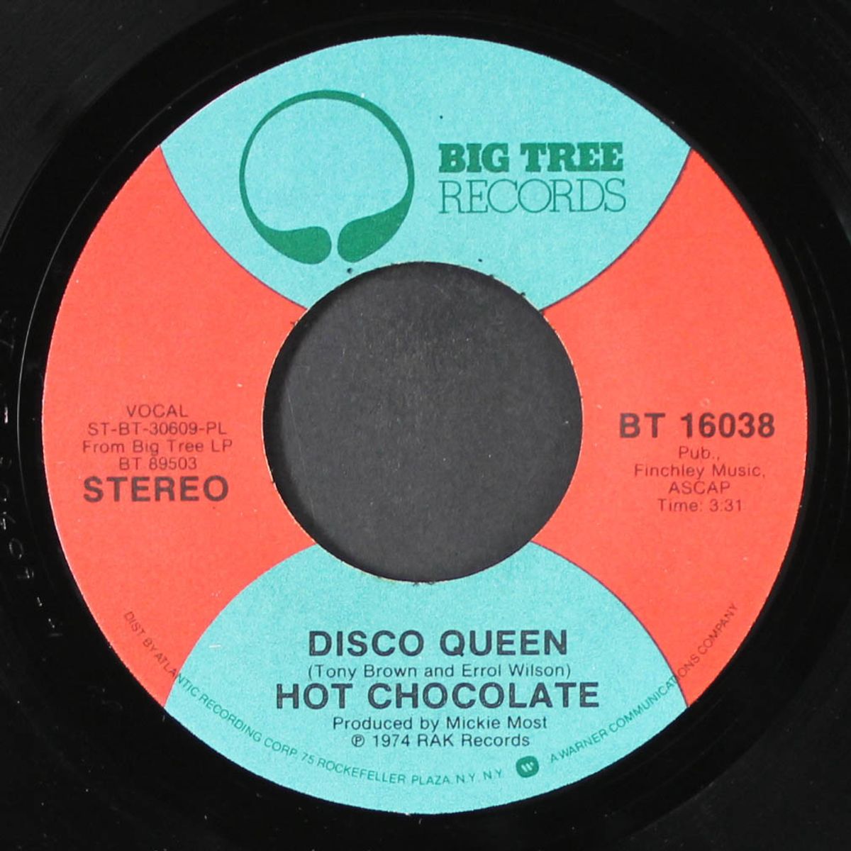 disco queen / makin' music by HOT CHOCOLATE