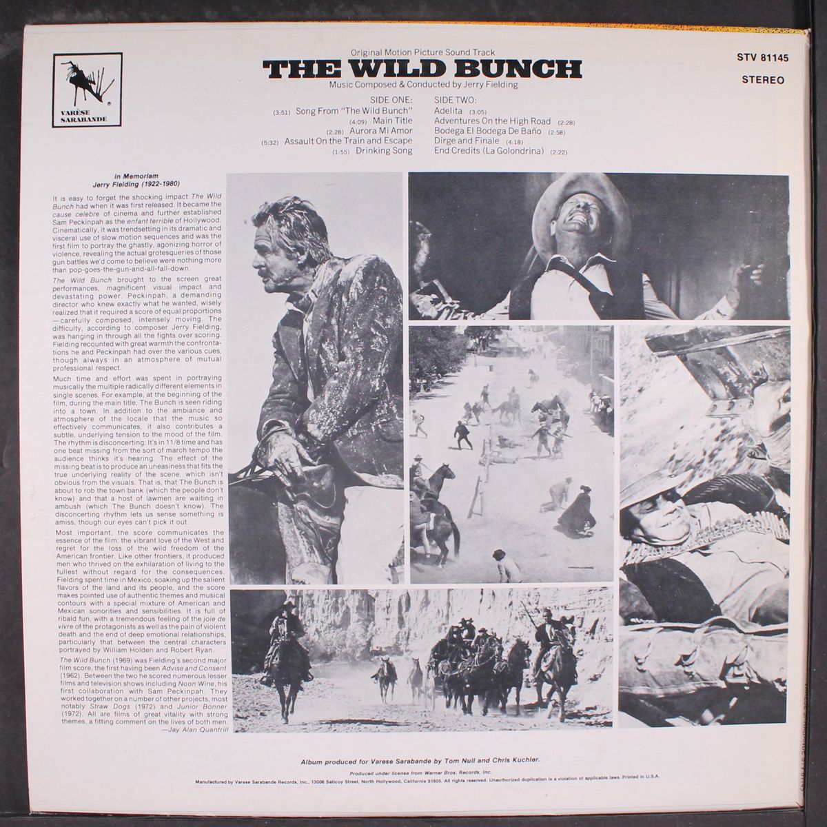 the wild bunch by SOUNDTRACK