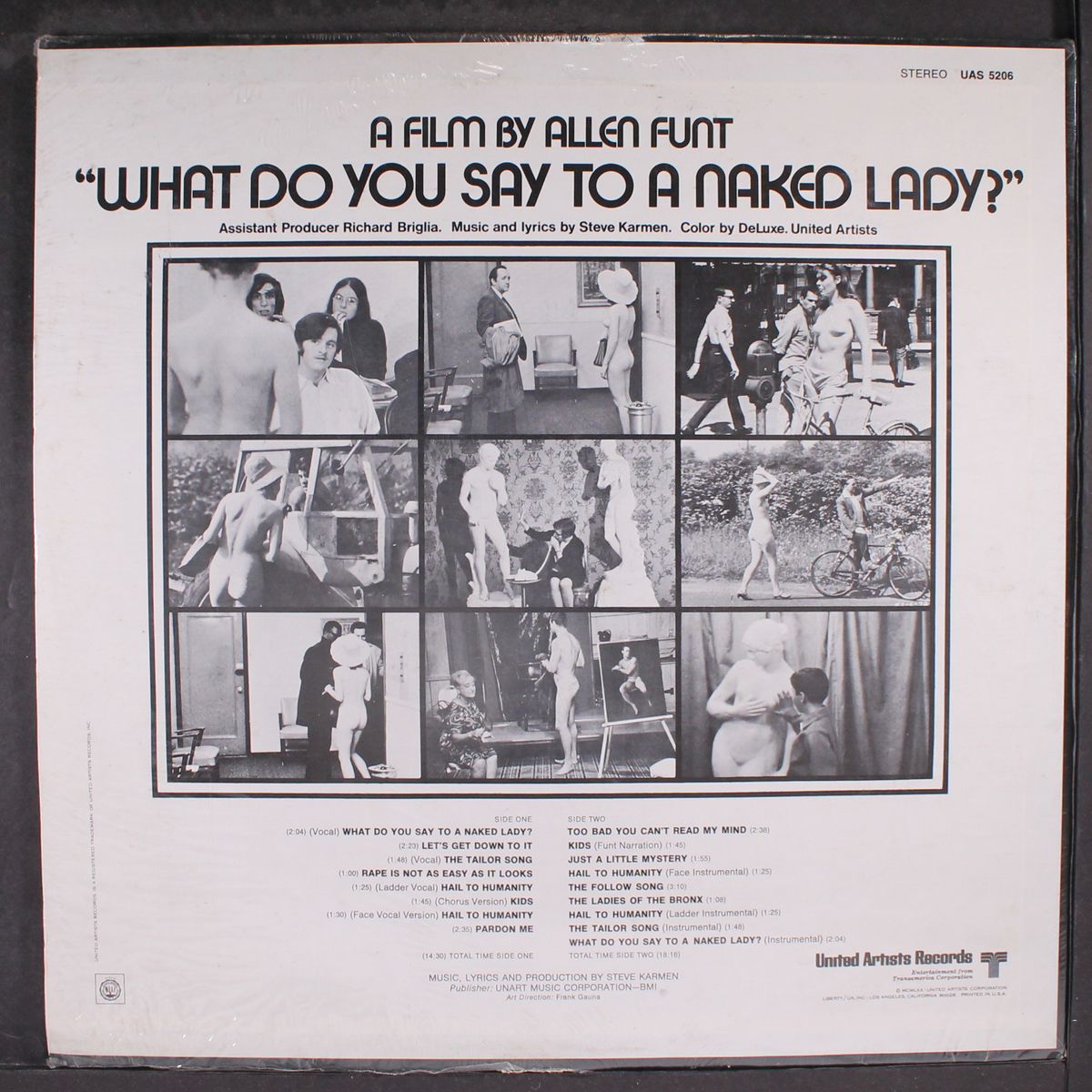what do you say to a naked lady by SOUNDTRACK