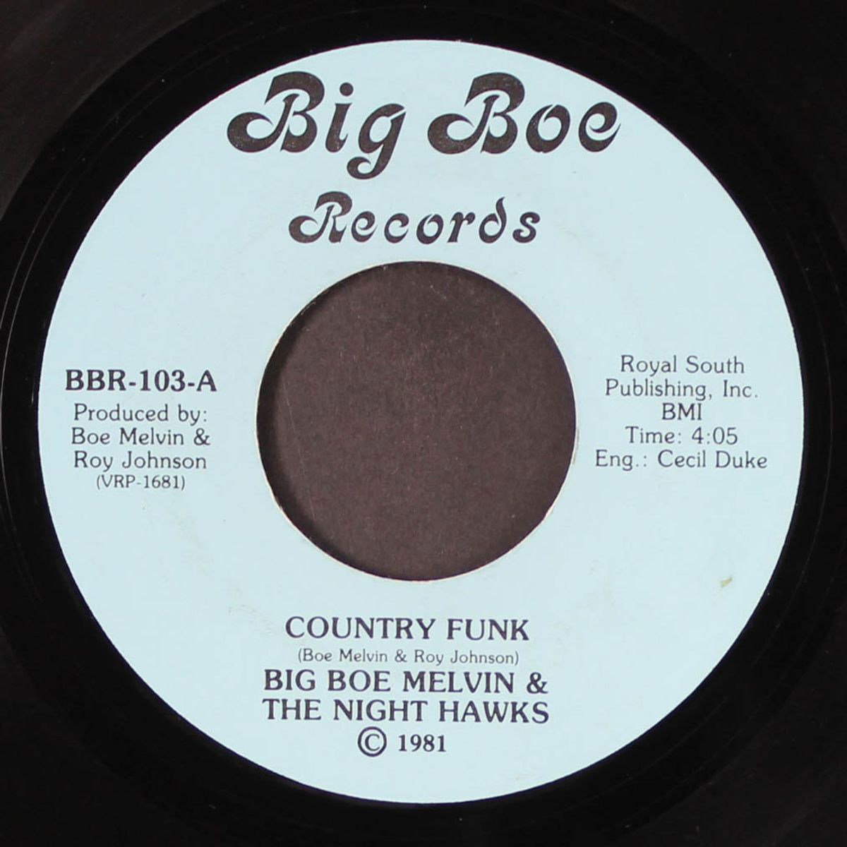 country funk / country funk pt. 2 by BIG BOE MELVIN & NIGHT HAWKS