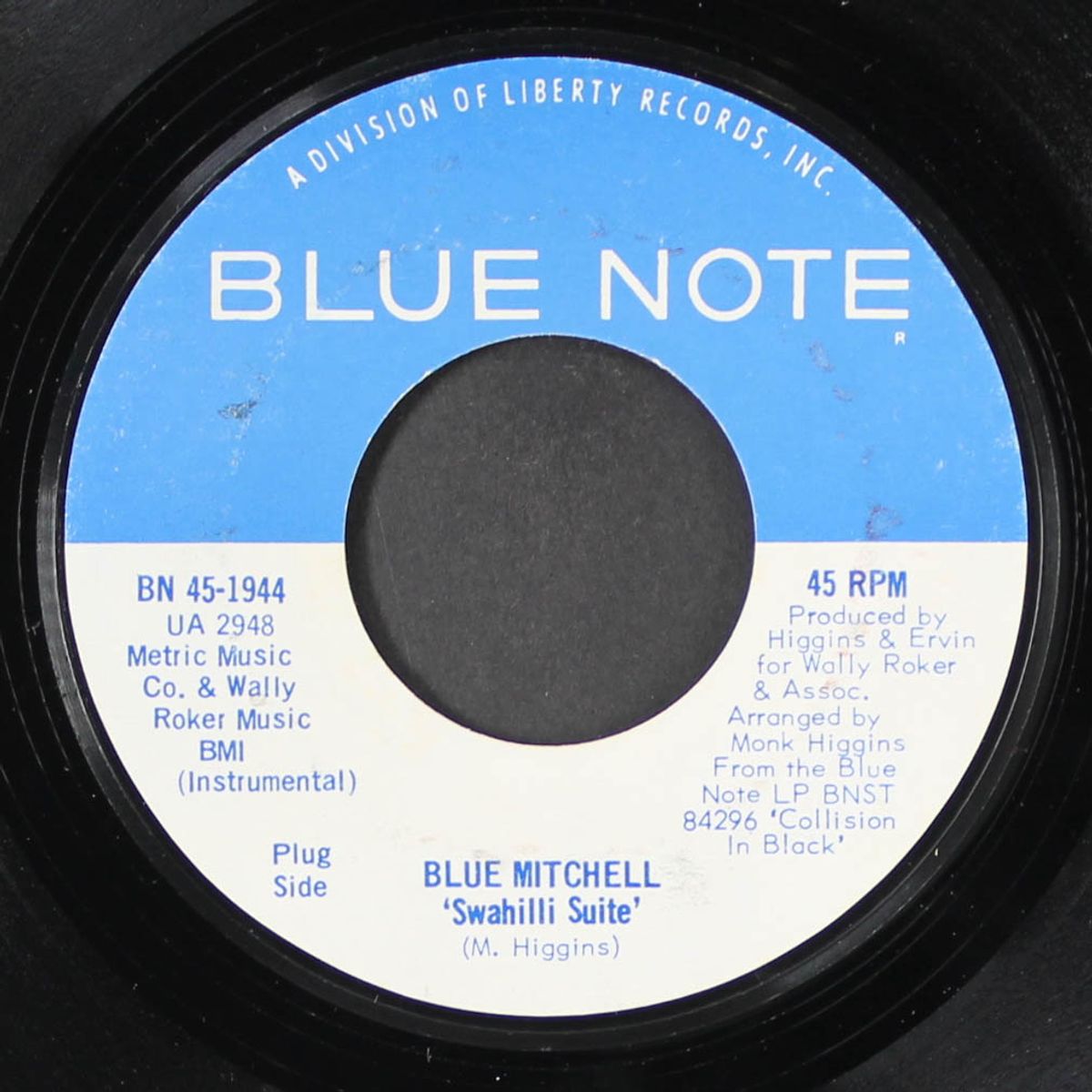 collision in black / swahili suite by BLUE MITCHELL