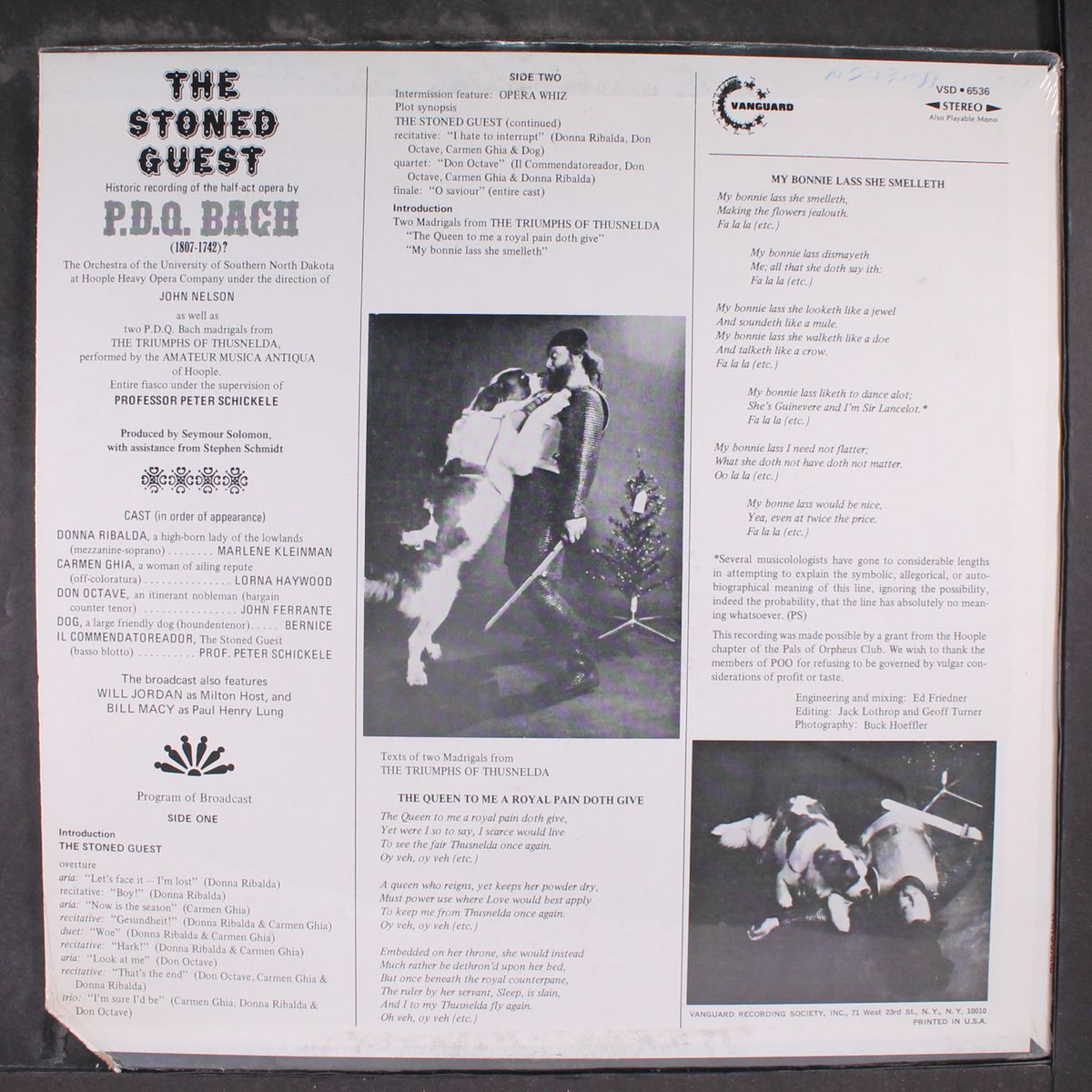 the stoned guest by P.D.Q BACH