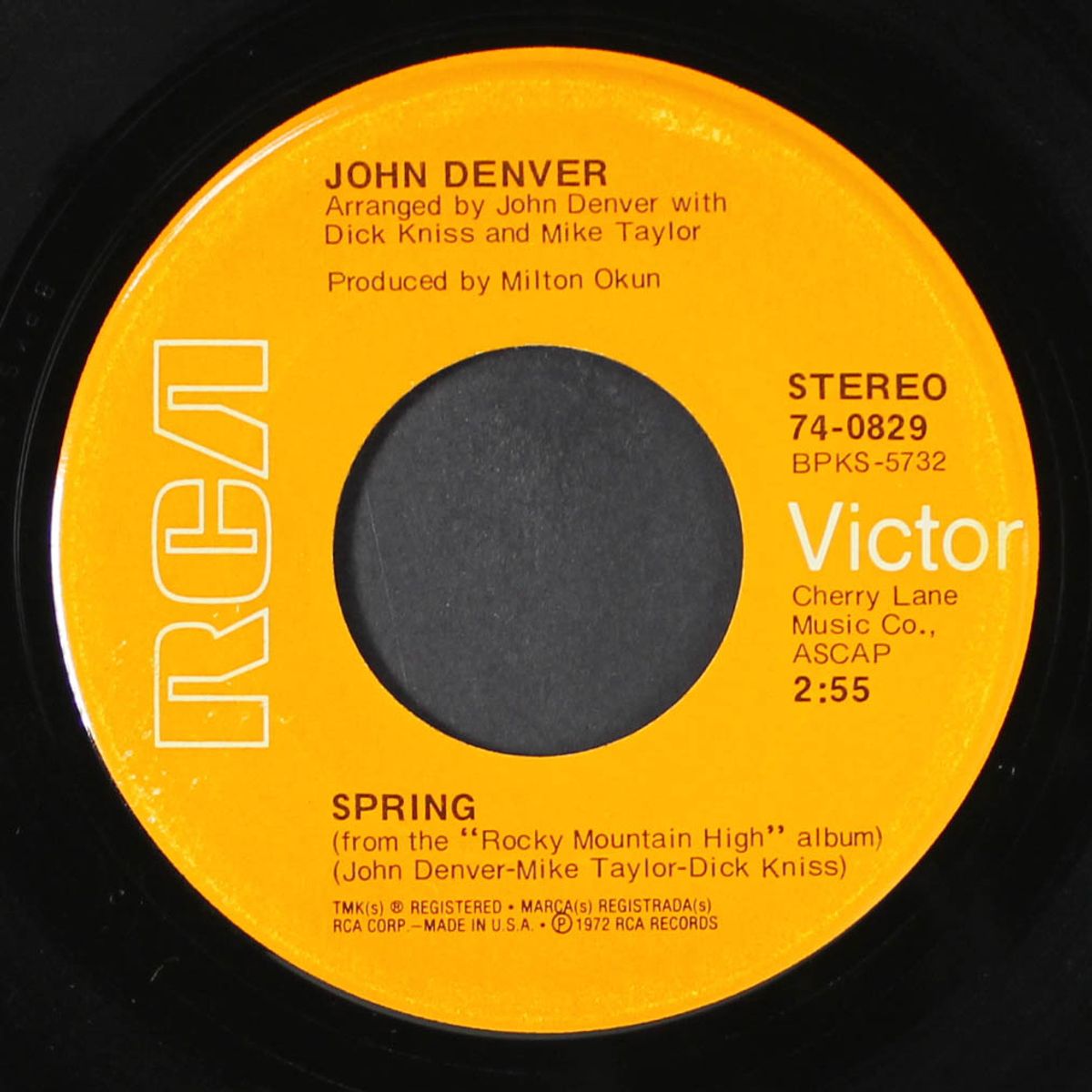 rocky mountain high by JOHN DENVER