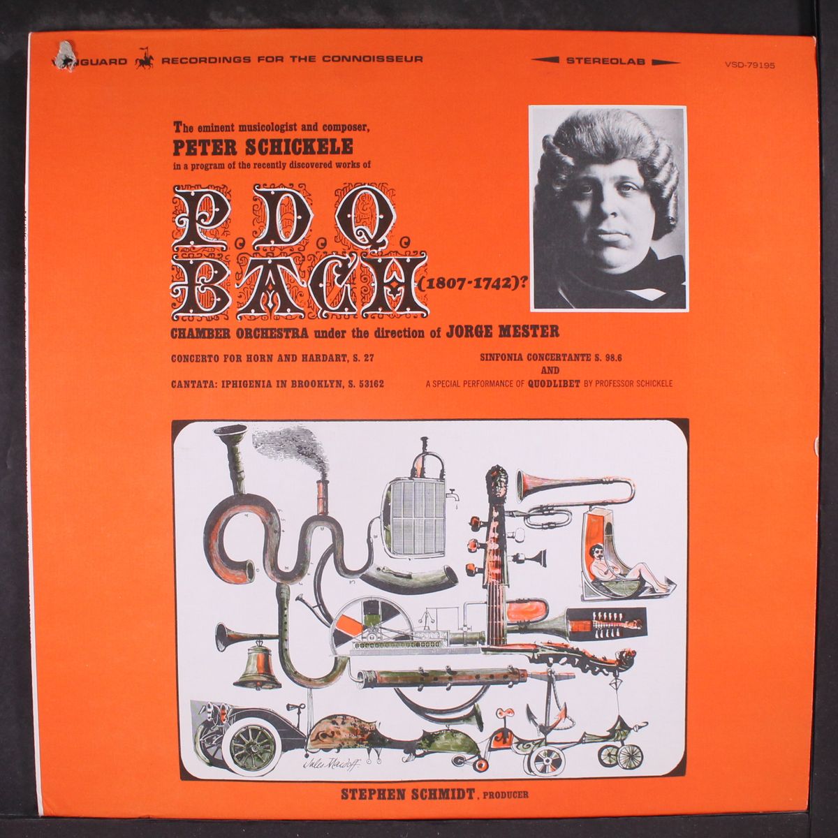 music of p.d.q. bach (1807-1742?) by P.D.Q. BACH