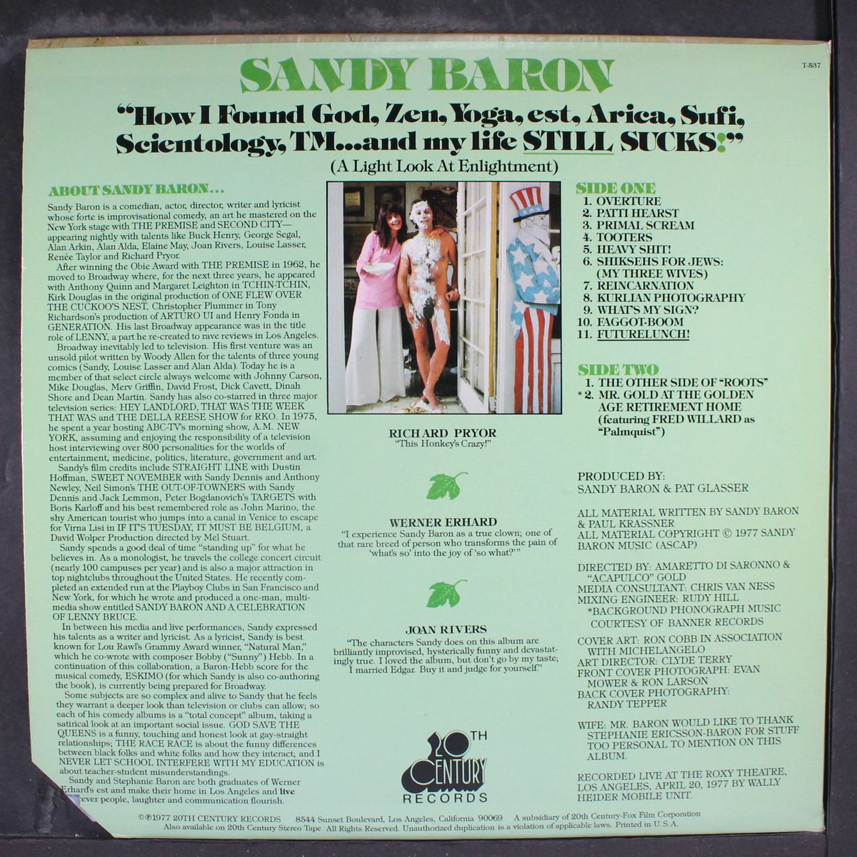 how i found god... by SANDY BARON