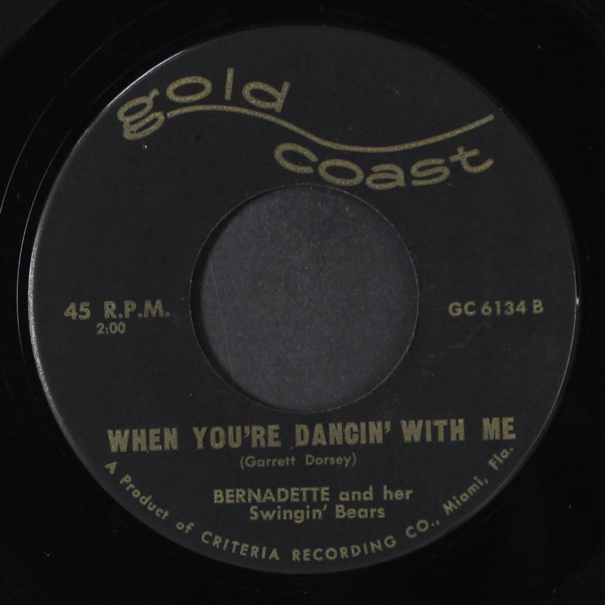 crazy yogi / when you're dancin' with me by BERNADETTE