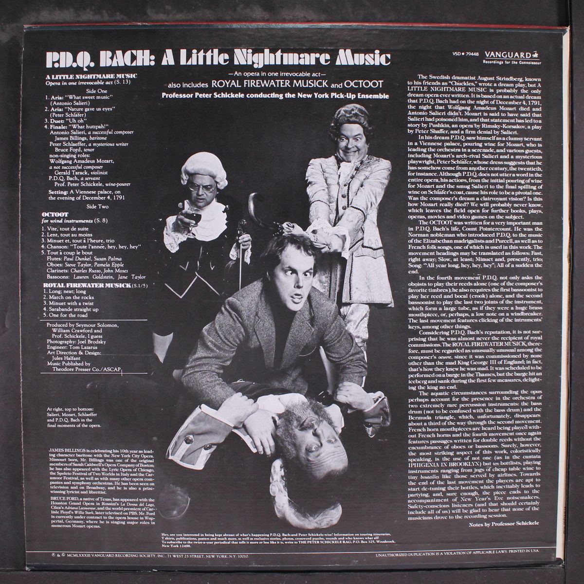 a little nightmare music by P.D.Q. BACH
