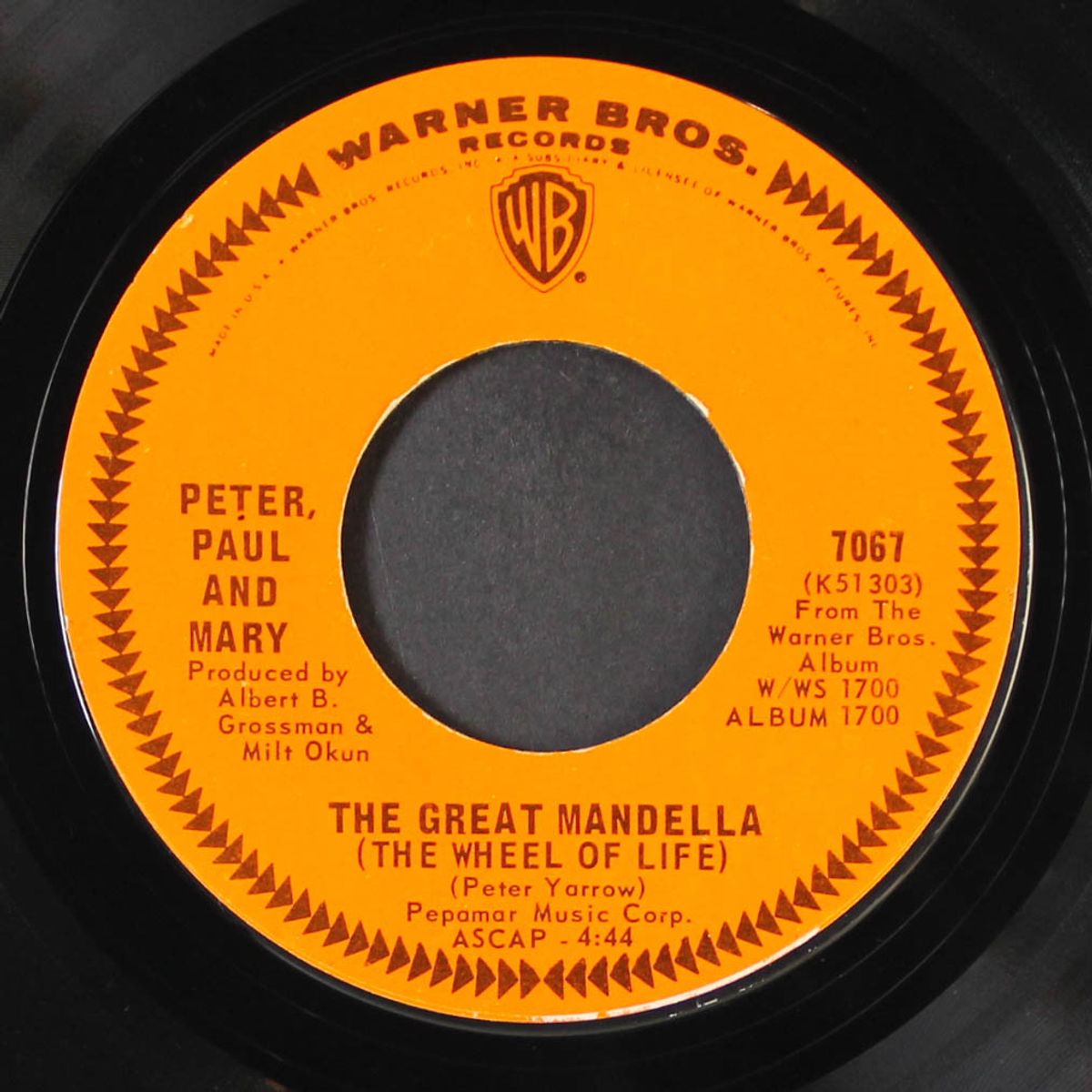 i dig rock 'n' roll music / the great mandella by PETER, PAUL & MARY