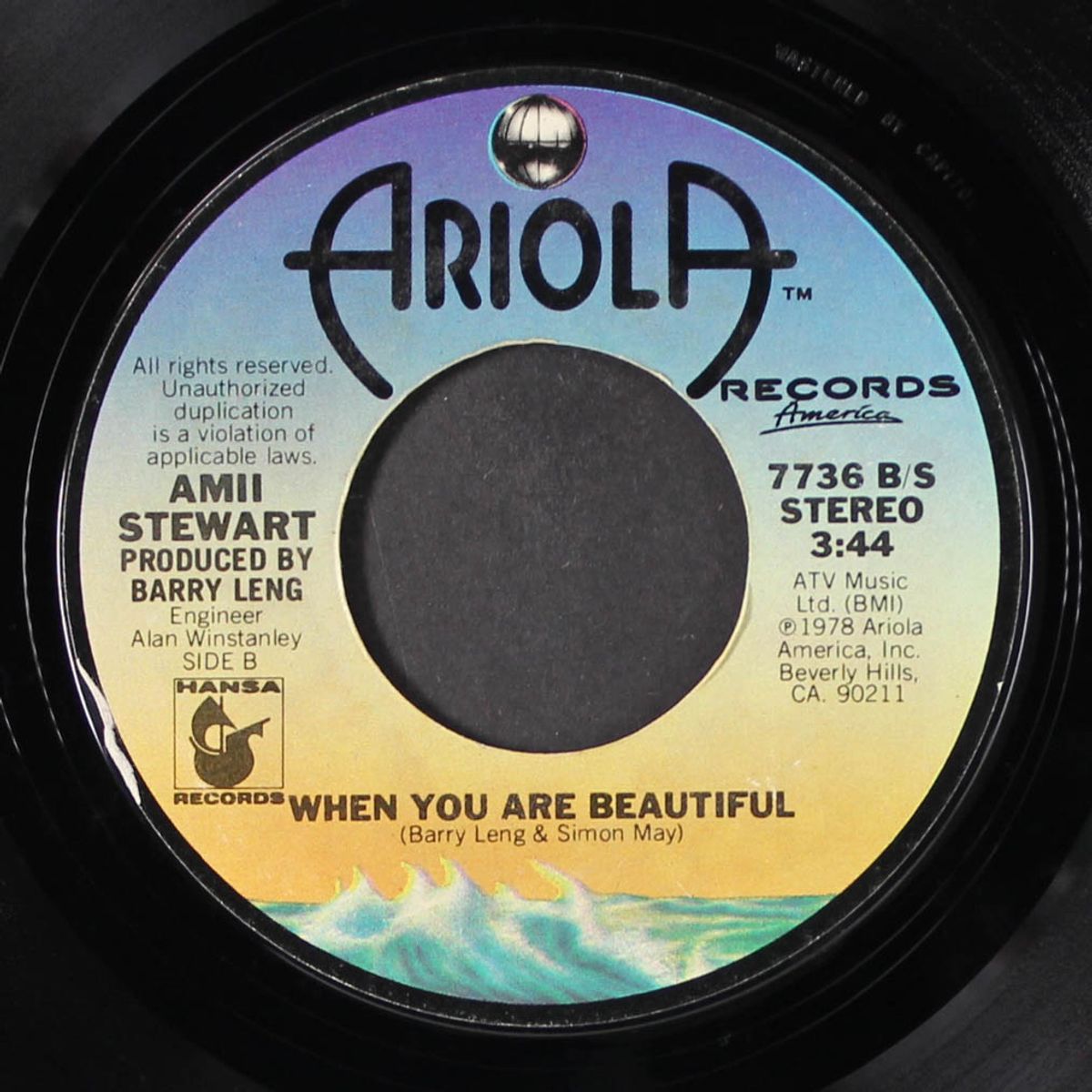 knock on wood / when you are beautiful by AMII STEWART