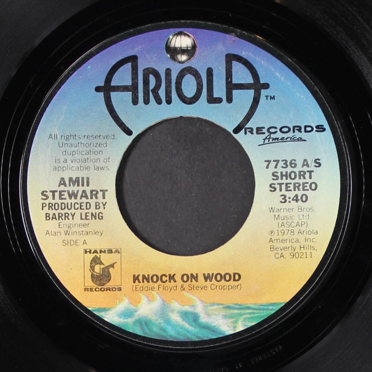 knock on wood / when you are beautiful by AMII STEWART
