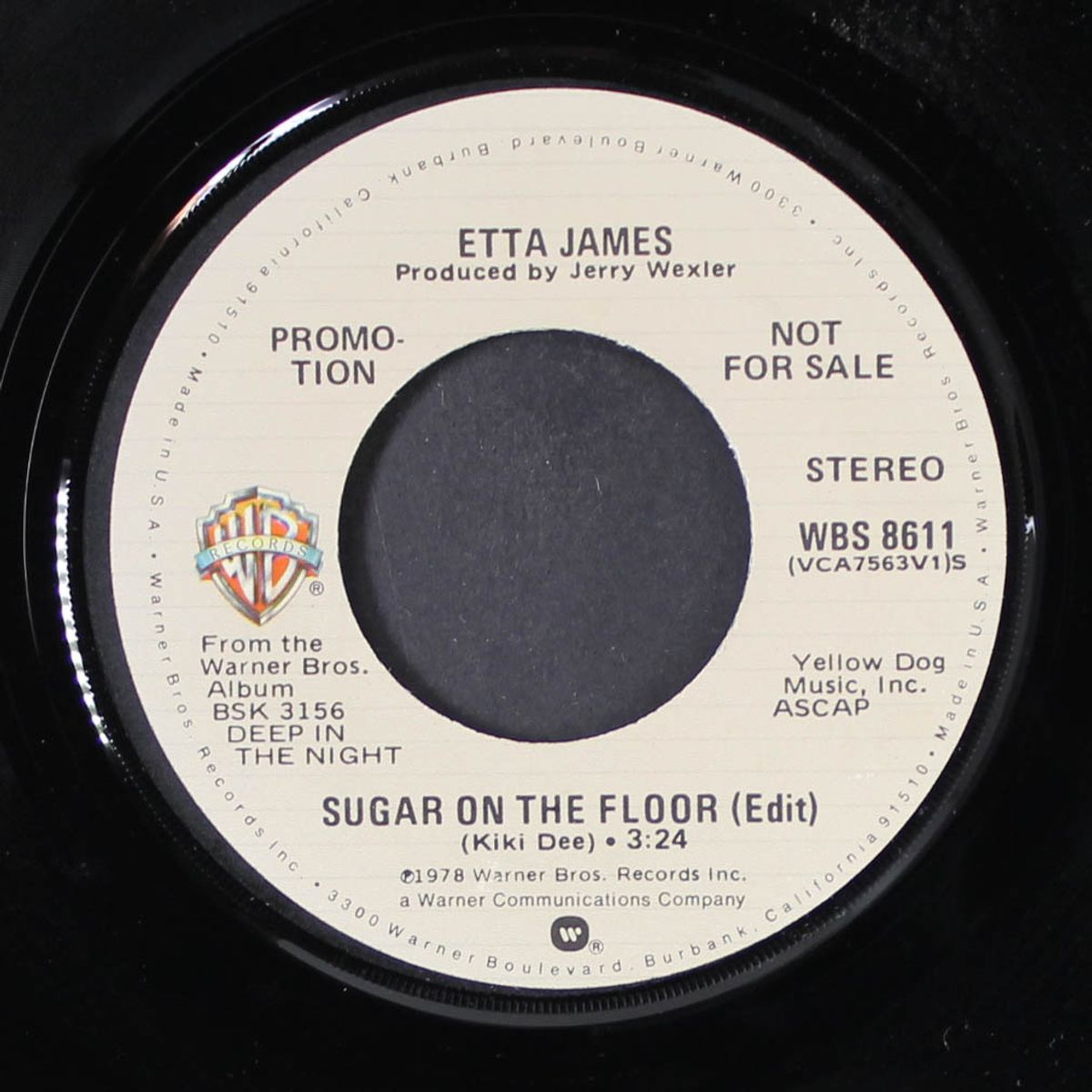 sugar on the floor / mono by ETTA JAMES