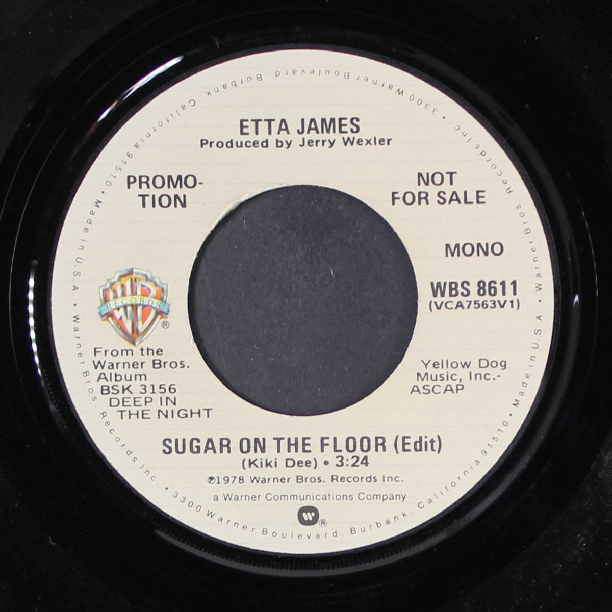 sugar on the floor / mono by ETTA JAMES