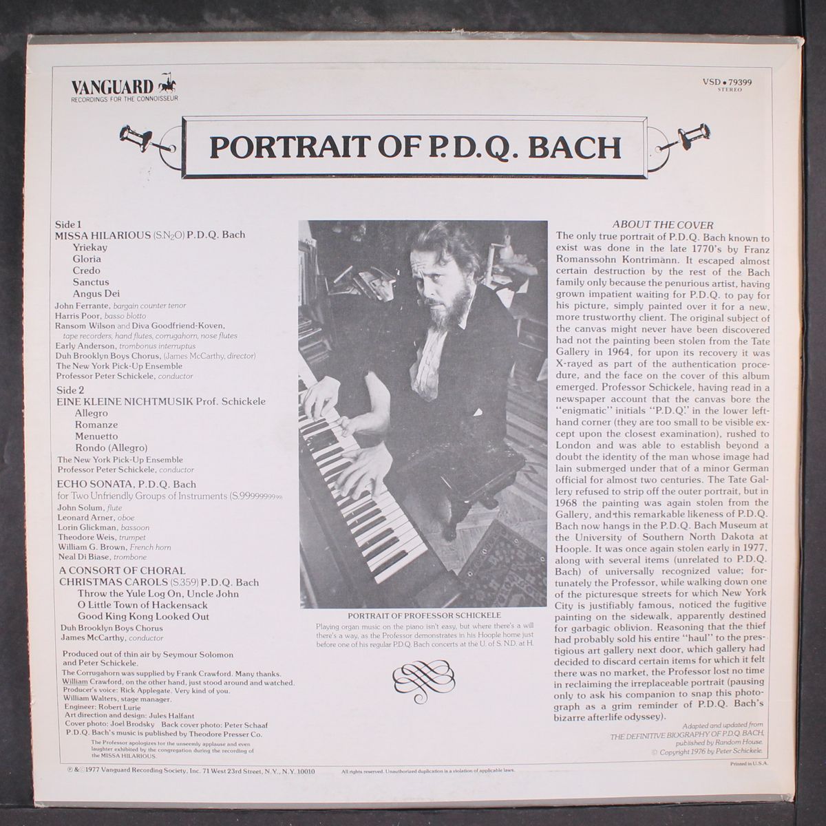 portrait of p.d.q. bach by P.D.Q. BACH