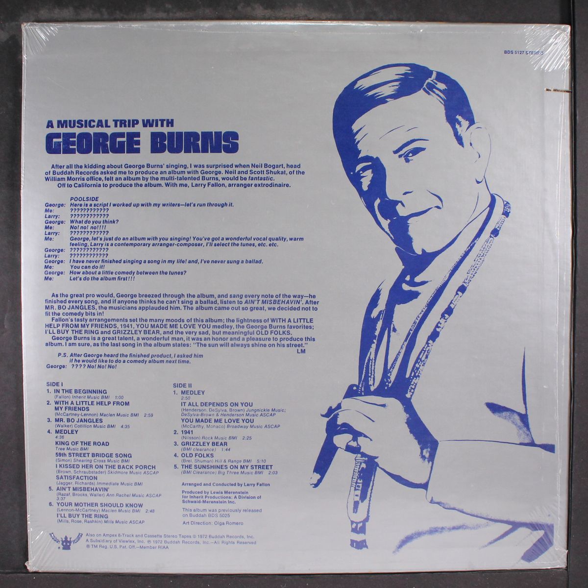 a musical trip with by GEORGE BURNS