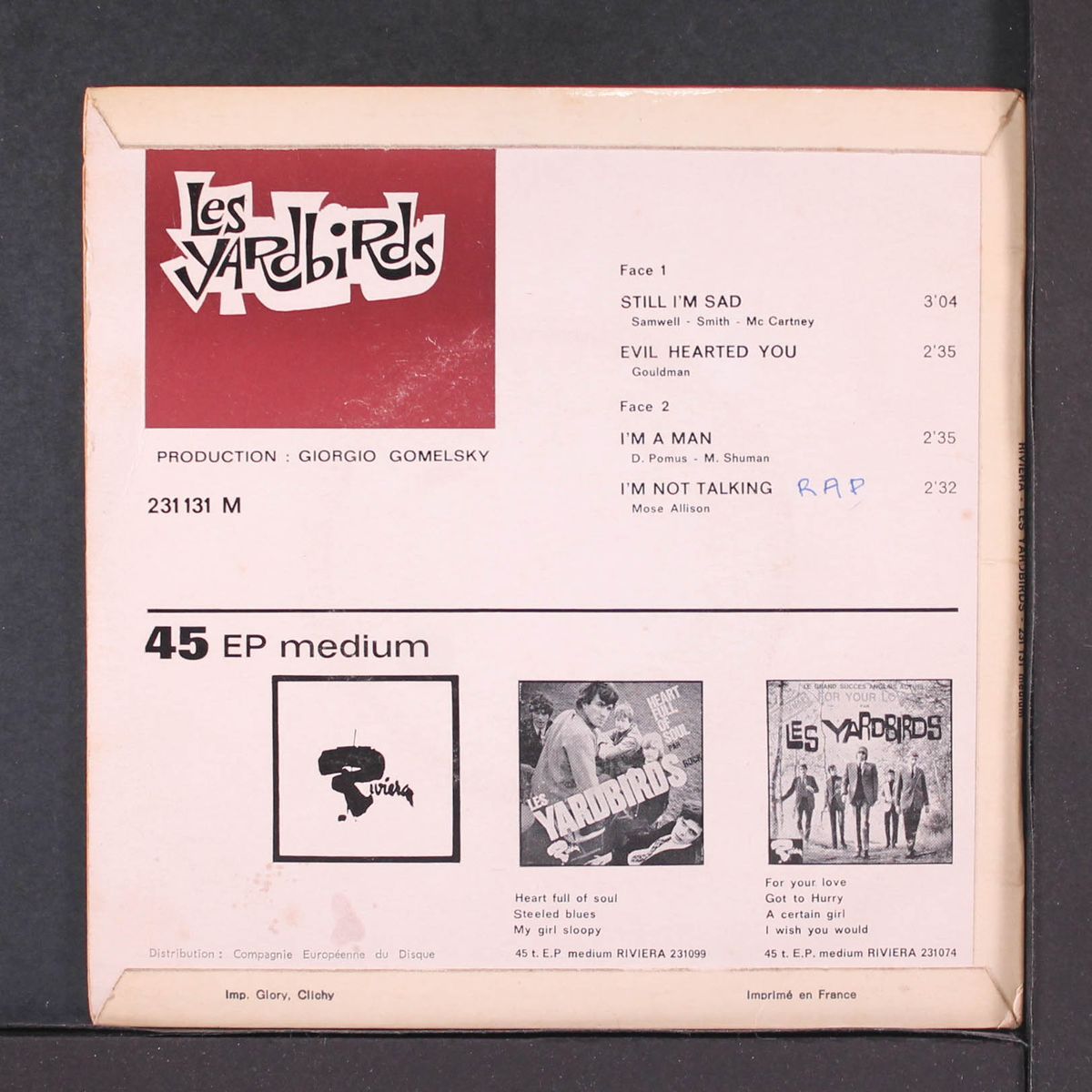 still i'm sad by YARDBIRDS