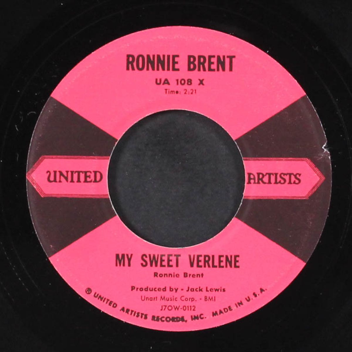 my sweet verlene by RONNIE BRENT