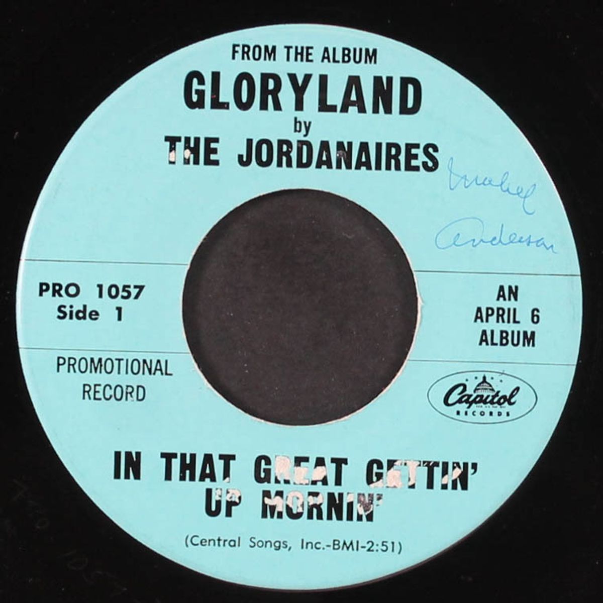 in that great gettin' up mornin' by JORDANAIRES