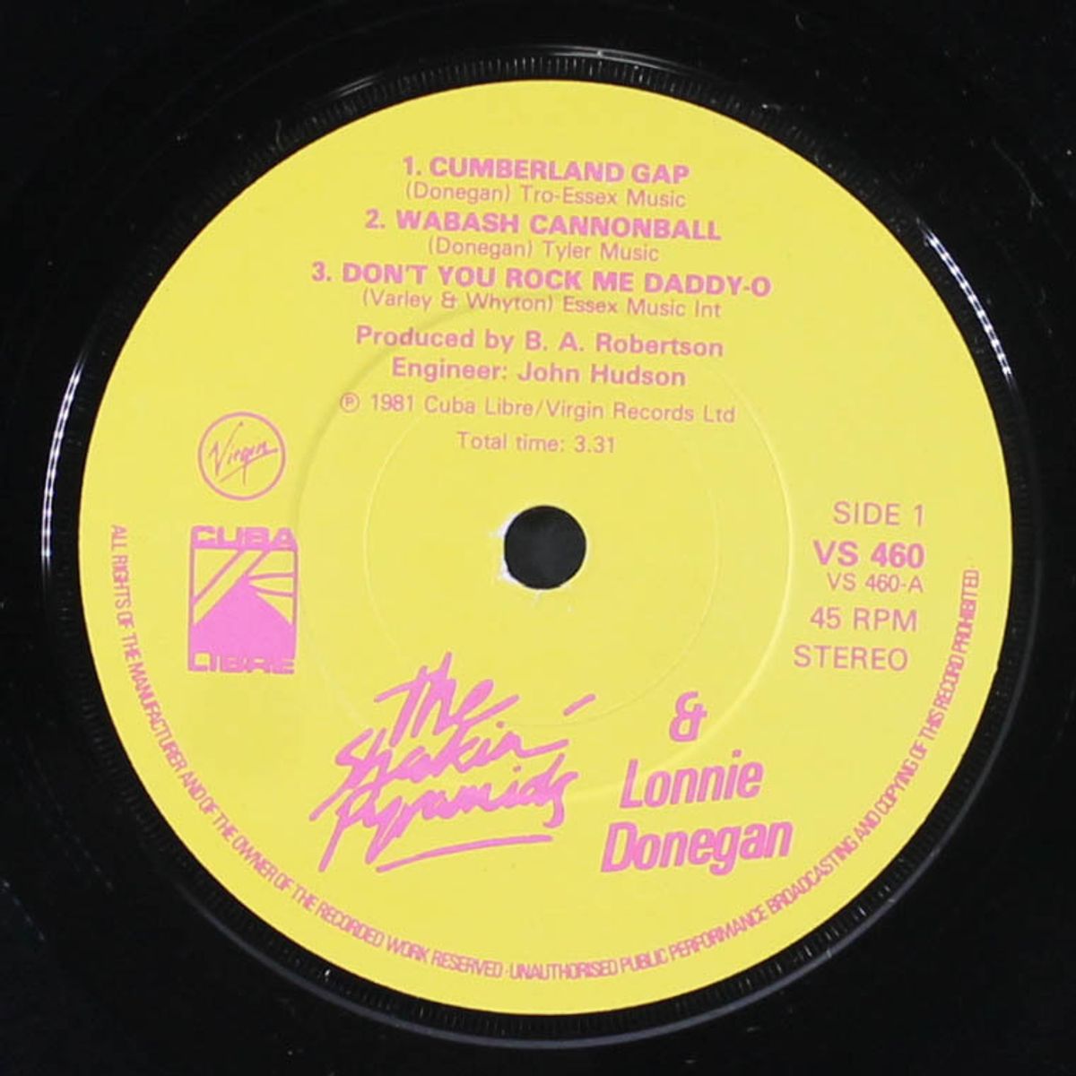cumberland gap + 4 by SHAKIN' PYRAMIDS & LONNIE DONNEGAN