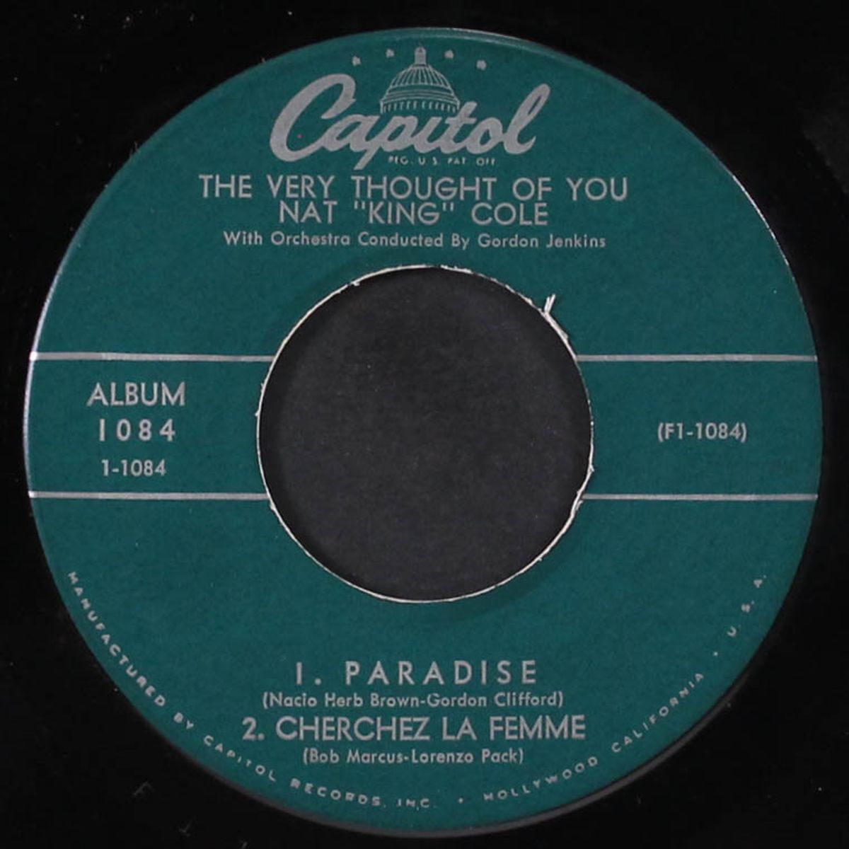 the very thought of you pt. 1 by NAT KING COLE
