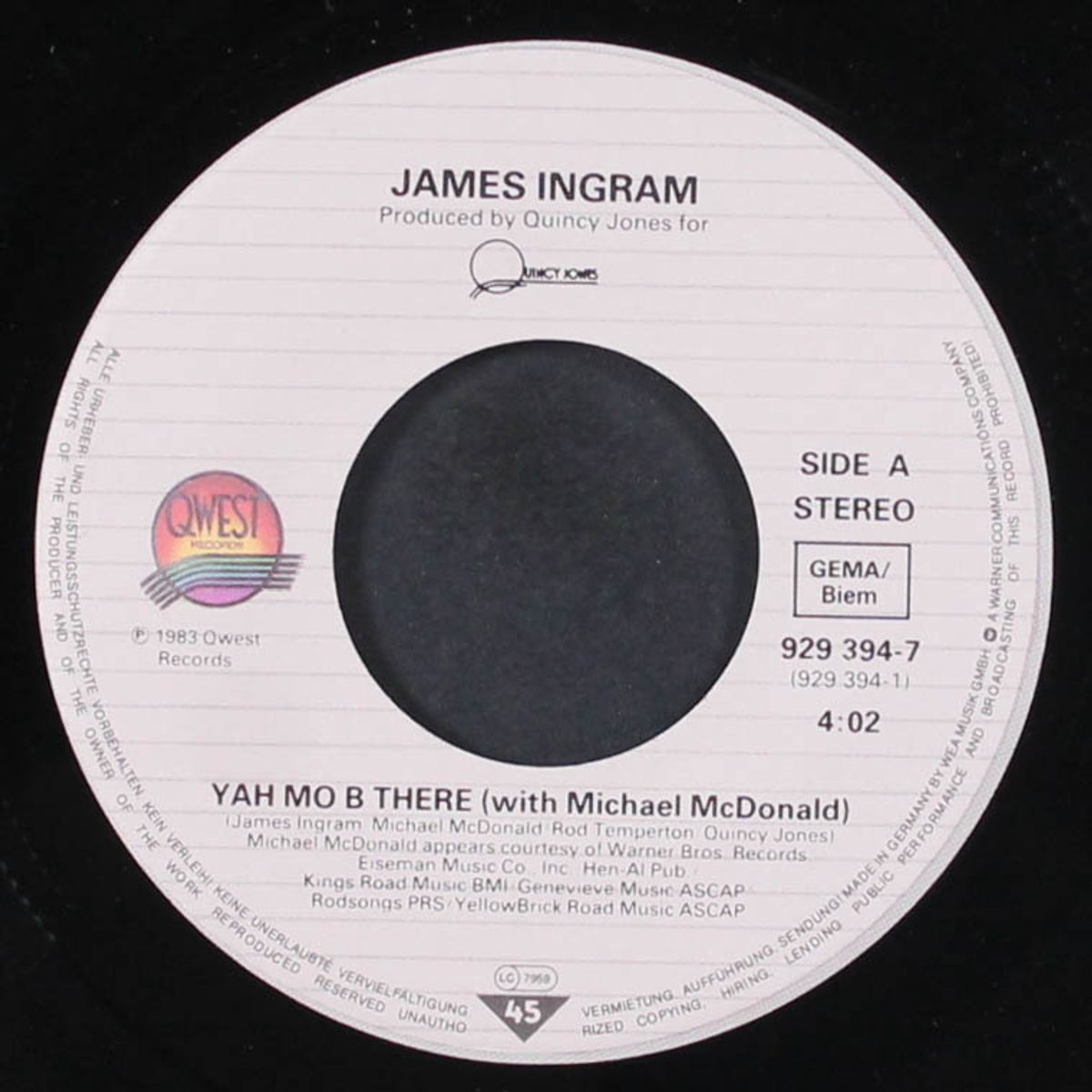 yah mo b there by JAMES INGRAM & MICHAEL MCDONALD