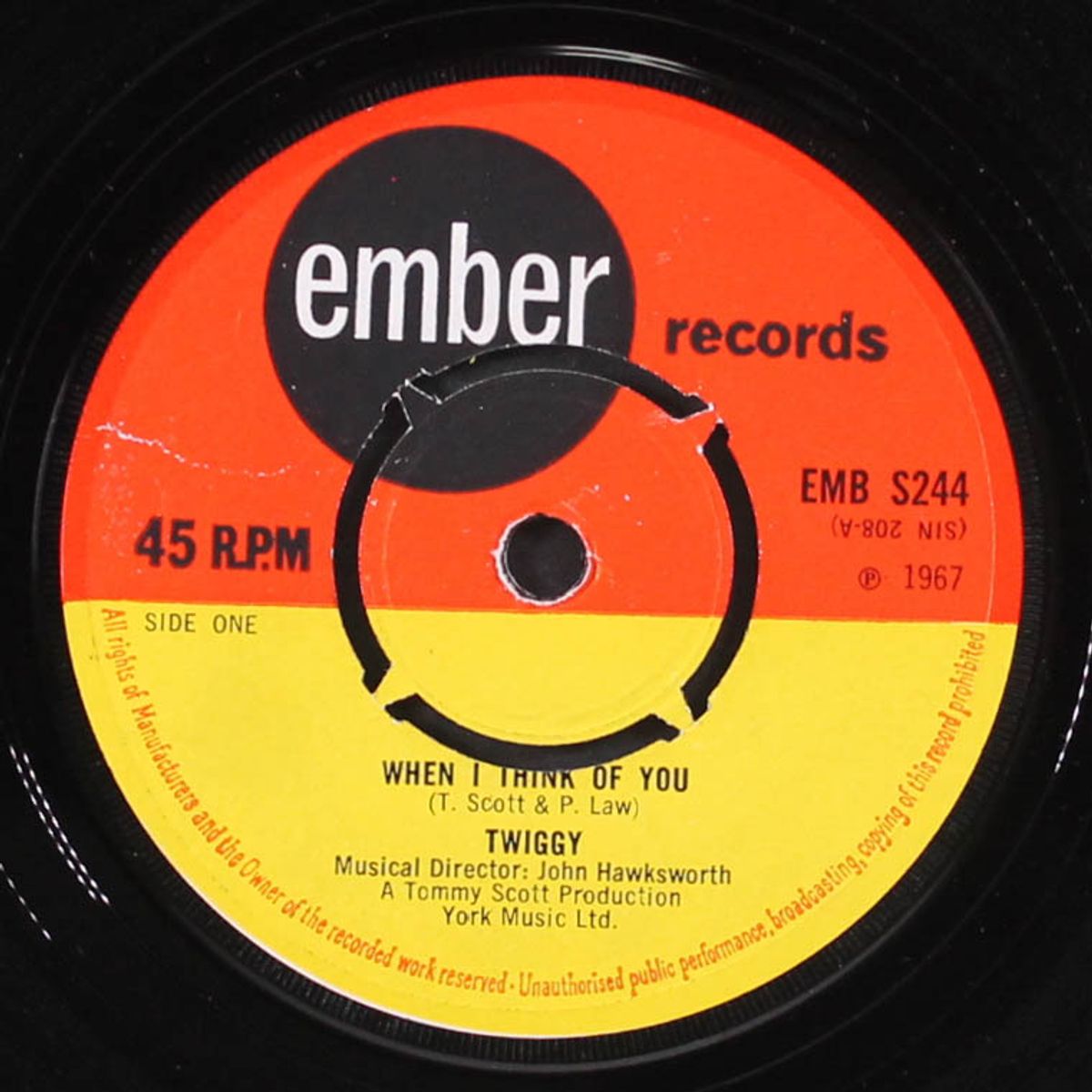 when i think of you / over and over by TWIGGY