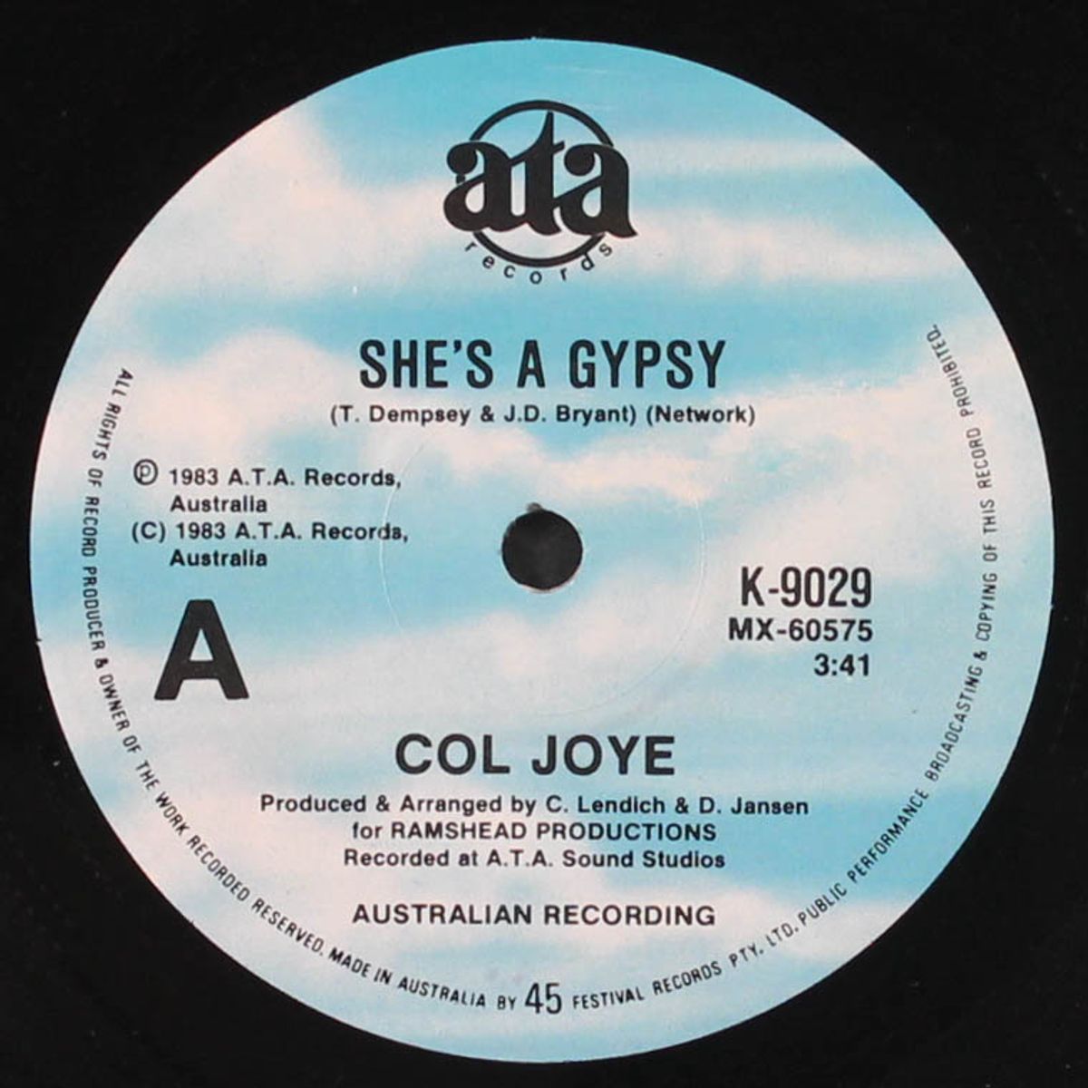 she's a gypsy by COL JOYE