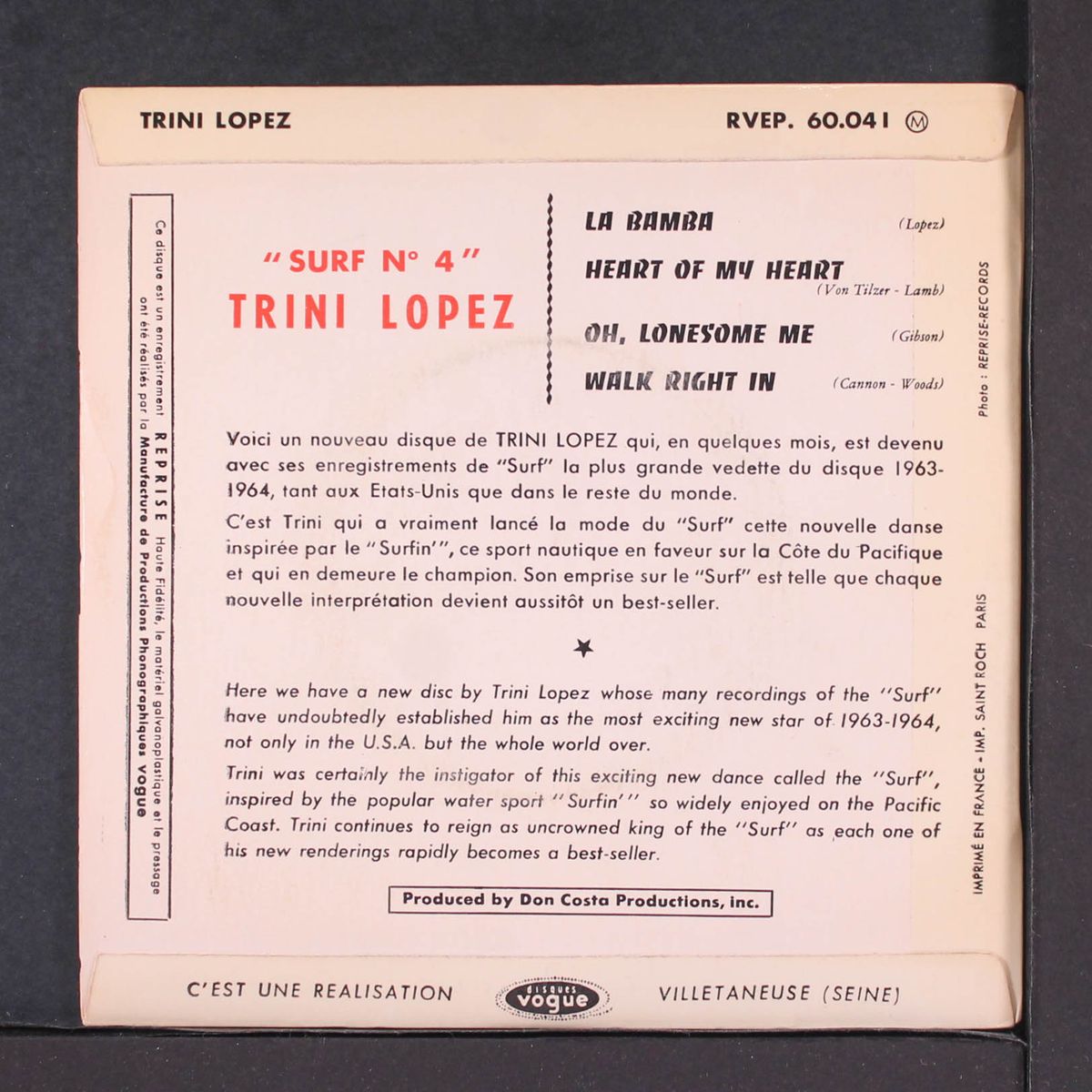 surf no 4 by TRINI LOPEZ