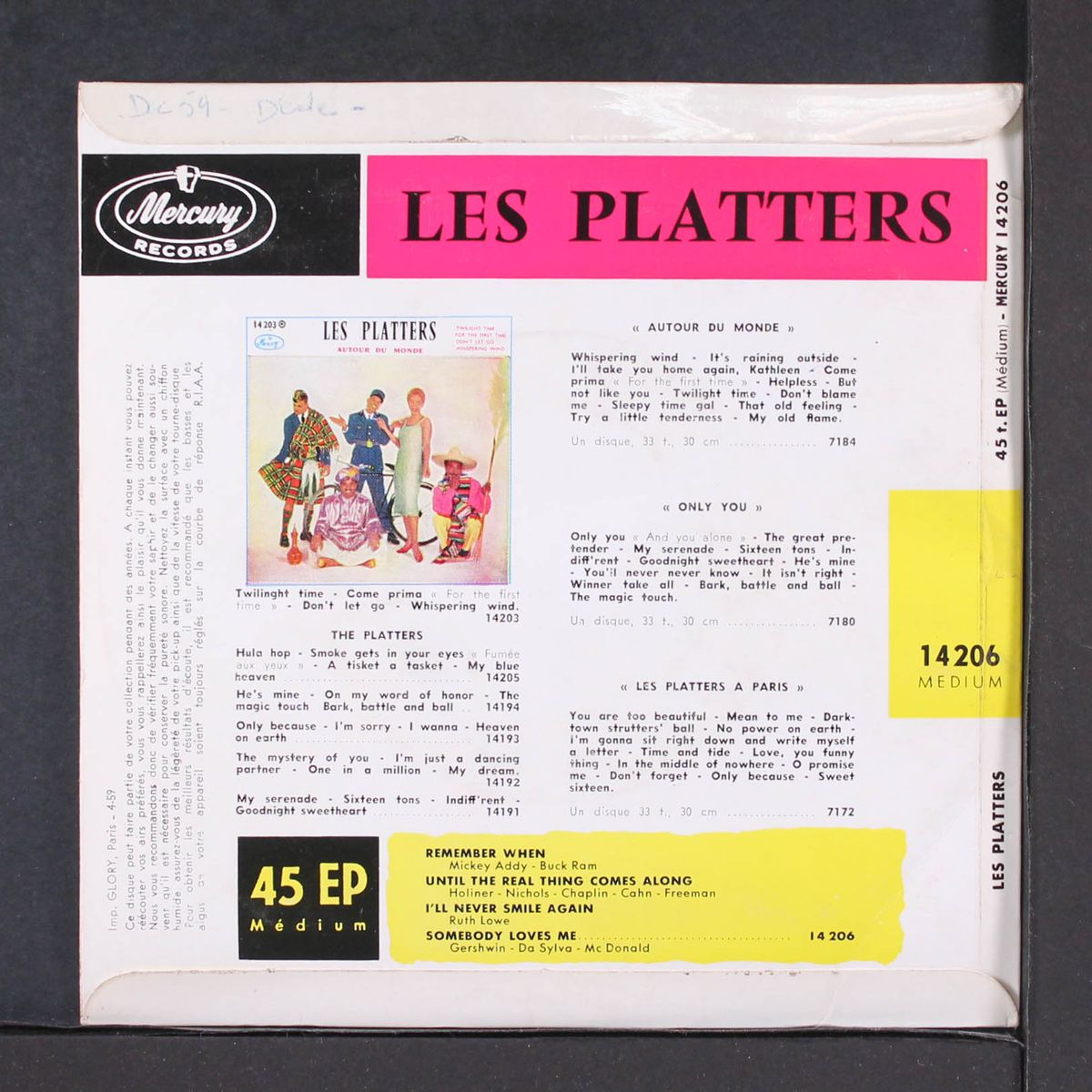 remember when by PLATTERS
