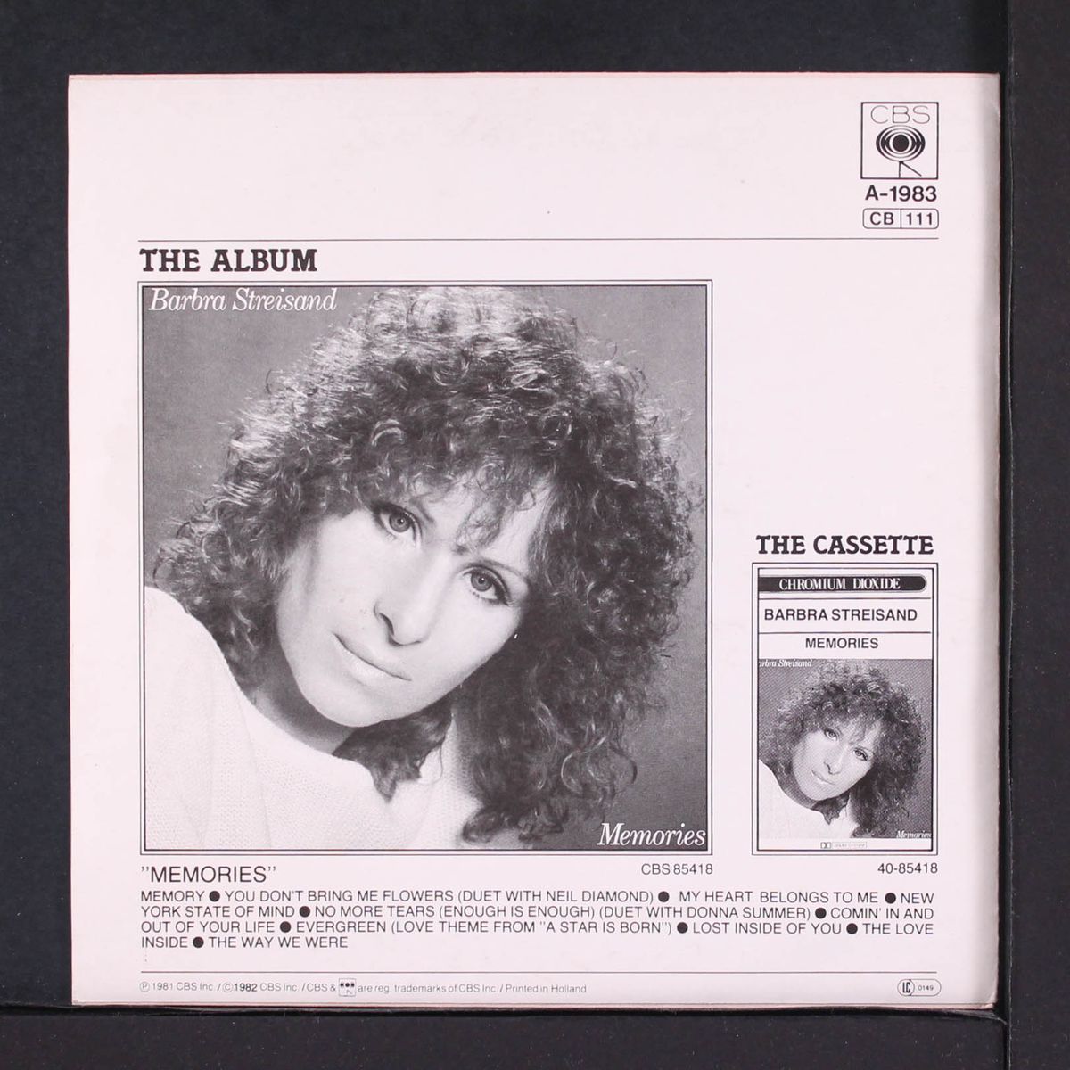 memory / evergreen by BARBRA STREISAND
