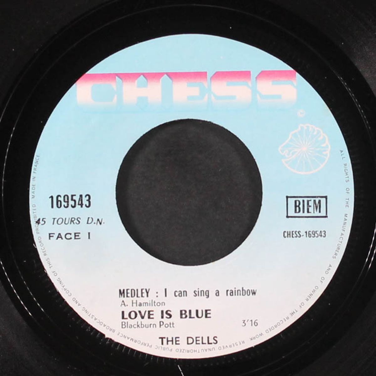 love is blue / i can sing a rainbow by DELLS