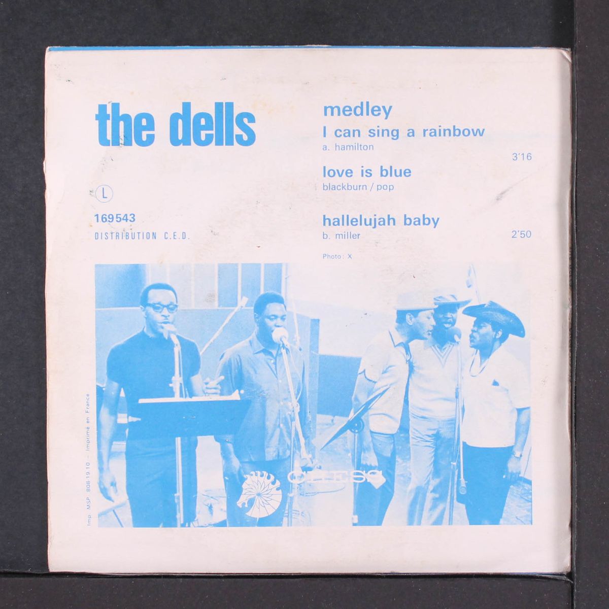 love is blue / i can sing a rainbow by DELLS