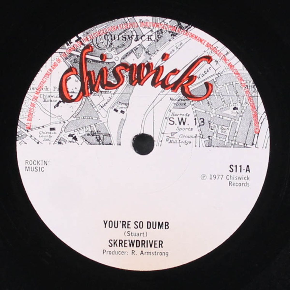 you're so dumb / better off crazy by SKREWDRIVER