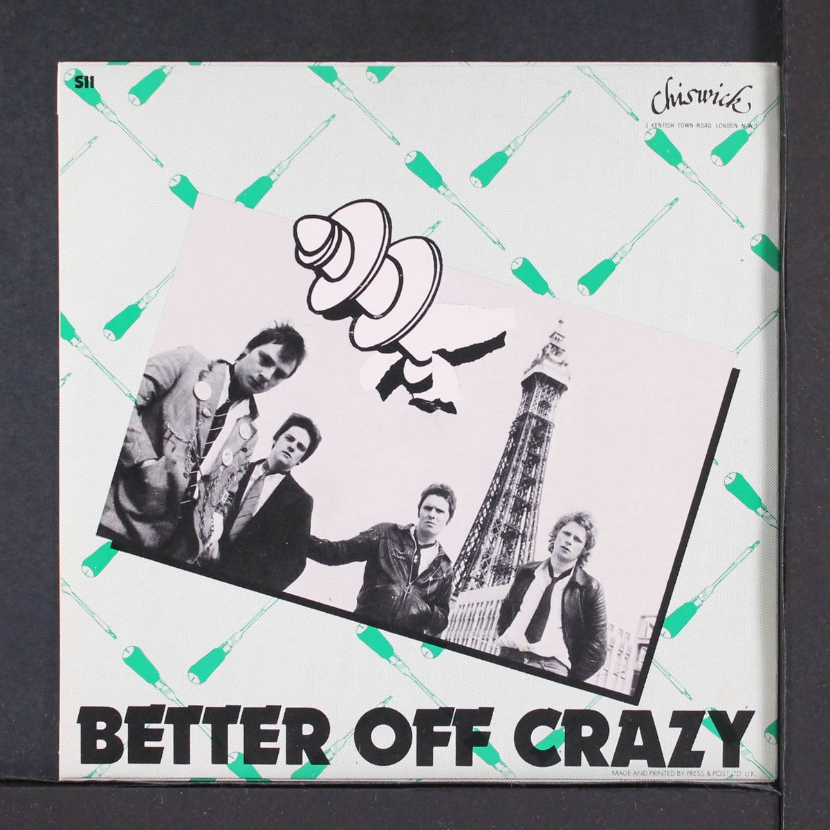 you're so dumb / better off crazy by SKREWDRIVER