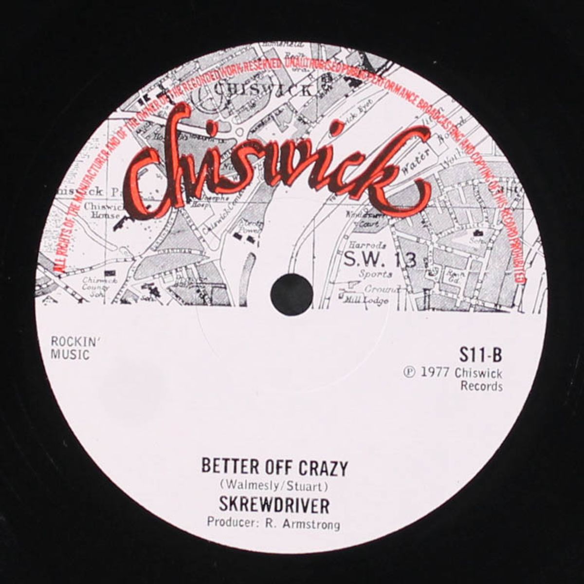 you're so dumb / better off crazy by SKREWDRIVER