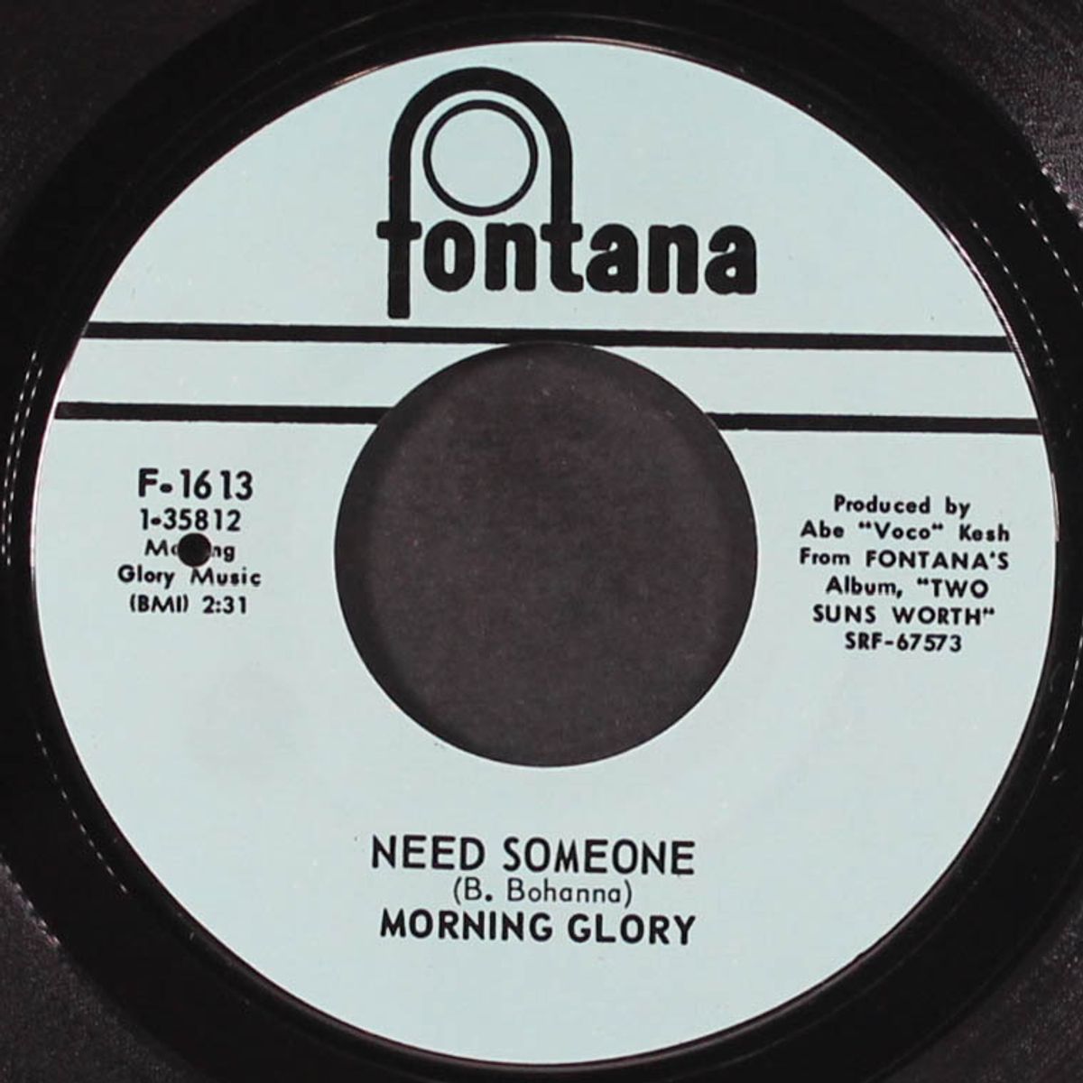 need someone / i see a light by MORNING GLORY