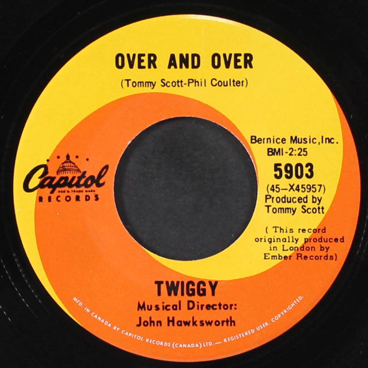 over and over by TWIGGY