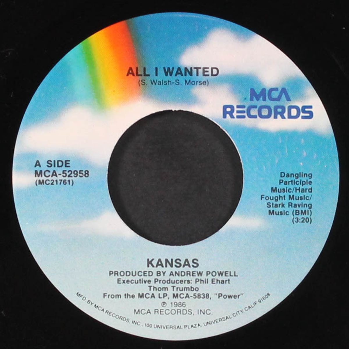 all i wanted / we're not alone anymore by KANSAS